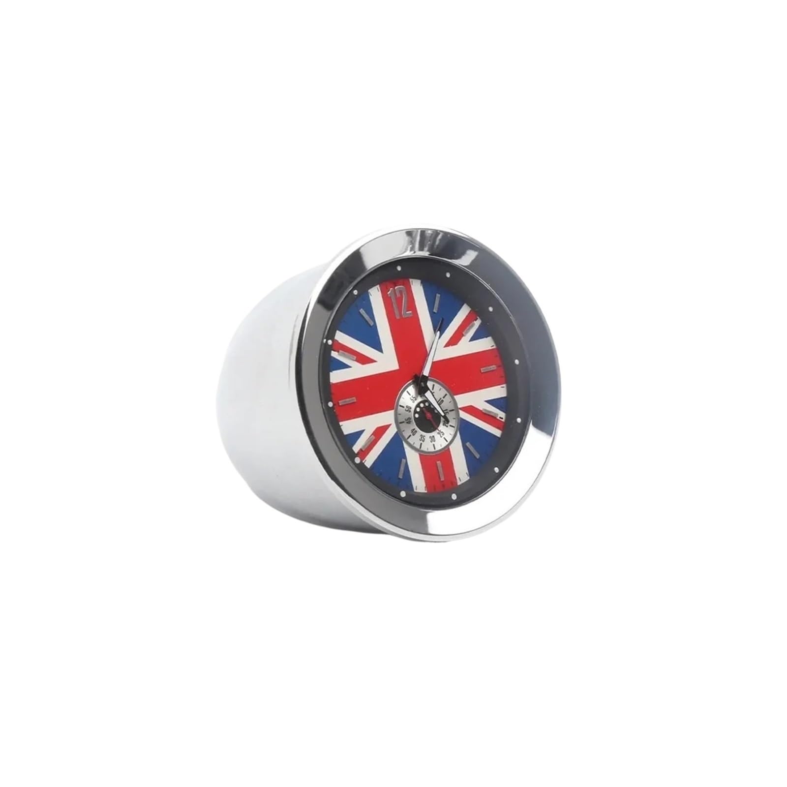 OWYTNRCJ Autouhr-Ornament, kompatibel mit Mini Cooper One S F54 F55 F56 F57 JCW, Innenuhrabdeckung, Autozubehör, Dekoration(Clock Union) von OWYTNRCJ