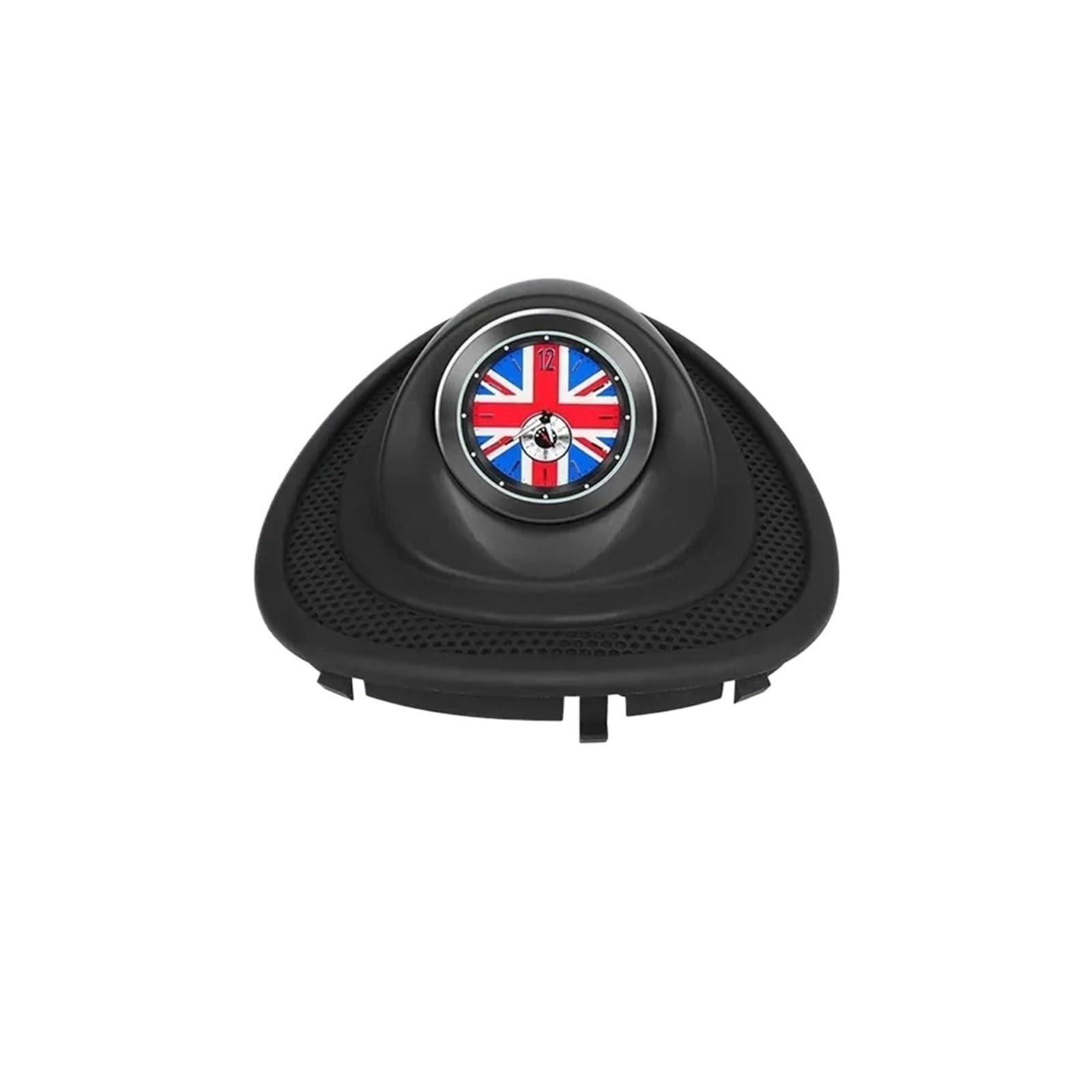 OWYTNRCJ Autouhr-Ornament, kompatibel mit Mini Cooper One S F54 F55 F56 F57 JCW, Innenuhrabdeckung, Autozubehör, Dekoration(Union Jack) von OWYTNRCJ