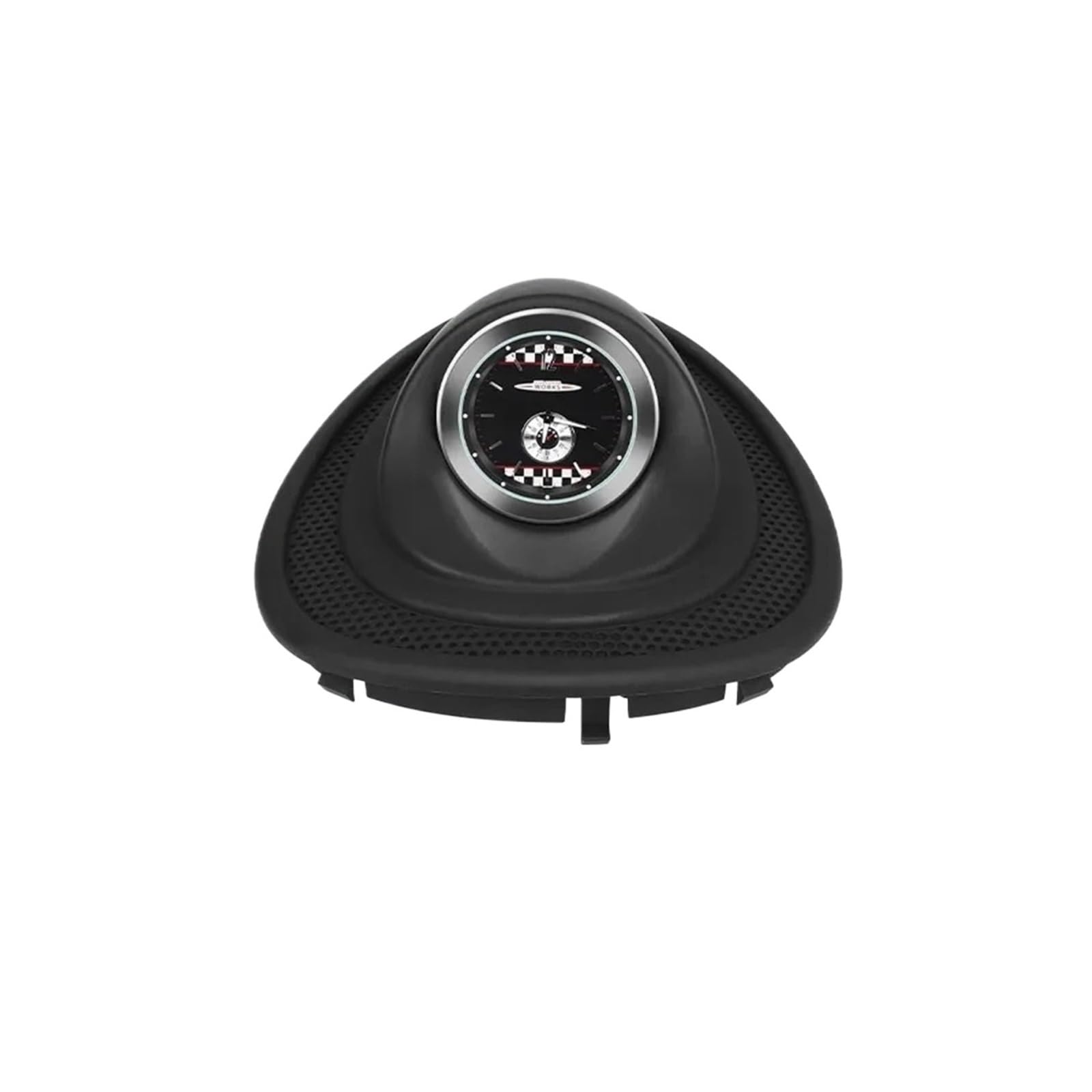 OWYTNRCJ Autouhr-Ornament, kompatibel mit Mini Cooper One S F54 F55 F56 F57 JCW, Innenuhrabdeckung, Autozubehör, Dekoration(for JCW) von OWYTNRCJ