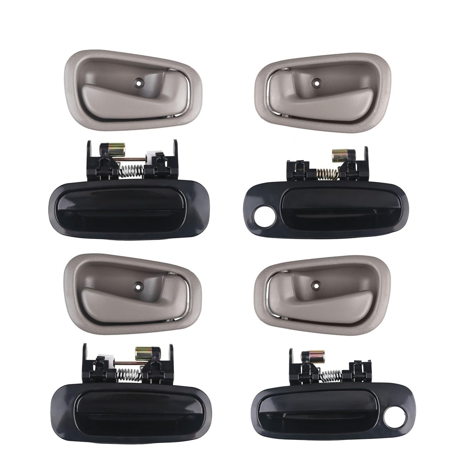 OWYTNRCJ Autozubehör 6924002030, 8-teiliger Türgriff-Satz for den Außenbereich und den Innenbereich, kompatibel mit Toyota Corolla 1998 1999 2000 2001 2002 OWYTNRCJ Autozubehör 6924002030, 8-teiliger Türgriff-Satz for den Außenbereich und den Innenbereich, kompatibel mit Toyota Corolla 1998 1999 2000 2001 2002 von OWYTNRCJ