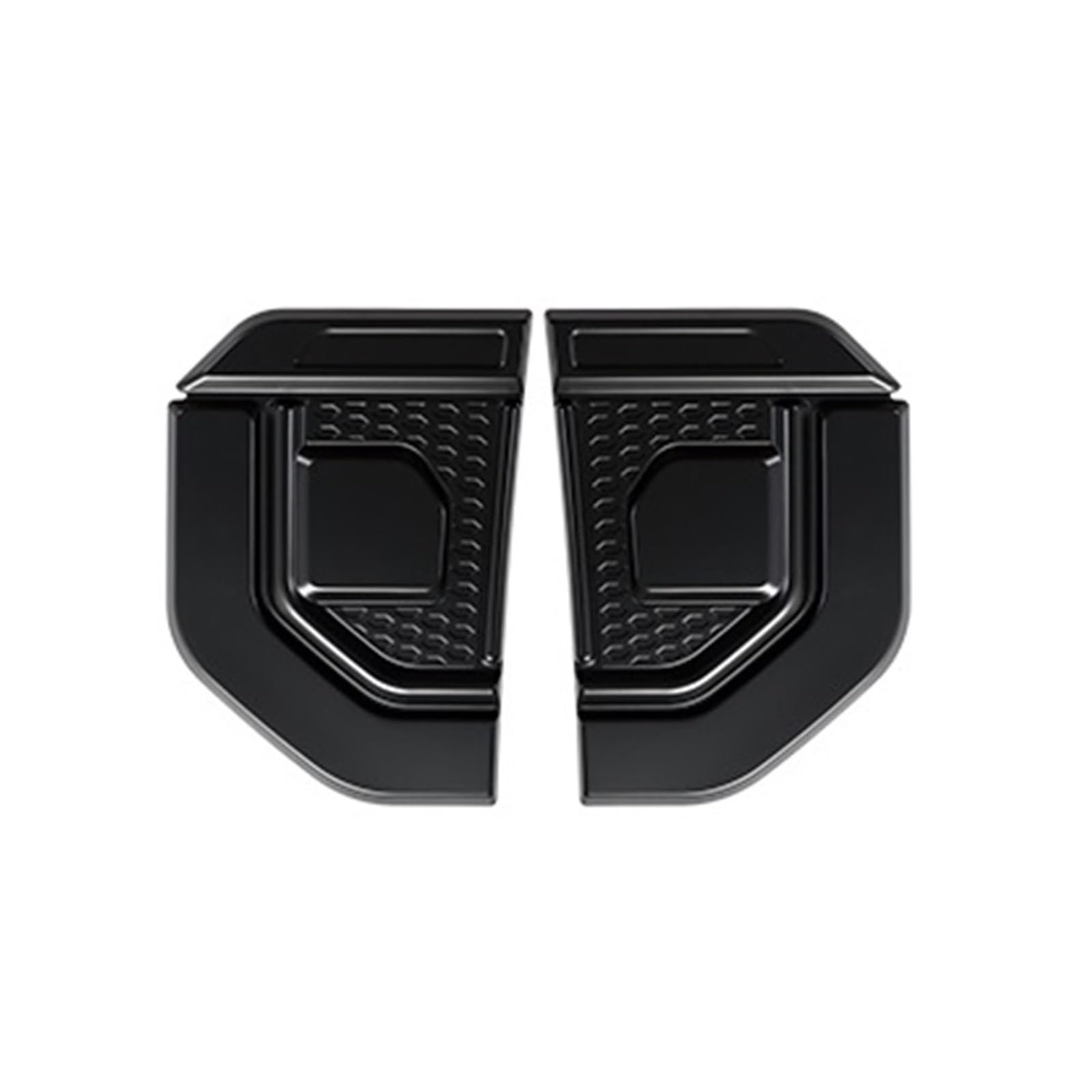 OWYTNRCJ Blattbrett-Dekorationsplatten kompatibel for Toyota Prado LC250 First Edition J250 Außen Land Cruiser 250 2024 1958 Verbessertes Zubehör(Matte Black) von OWYTNRCJ