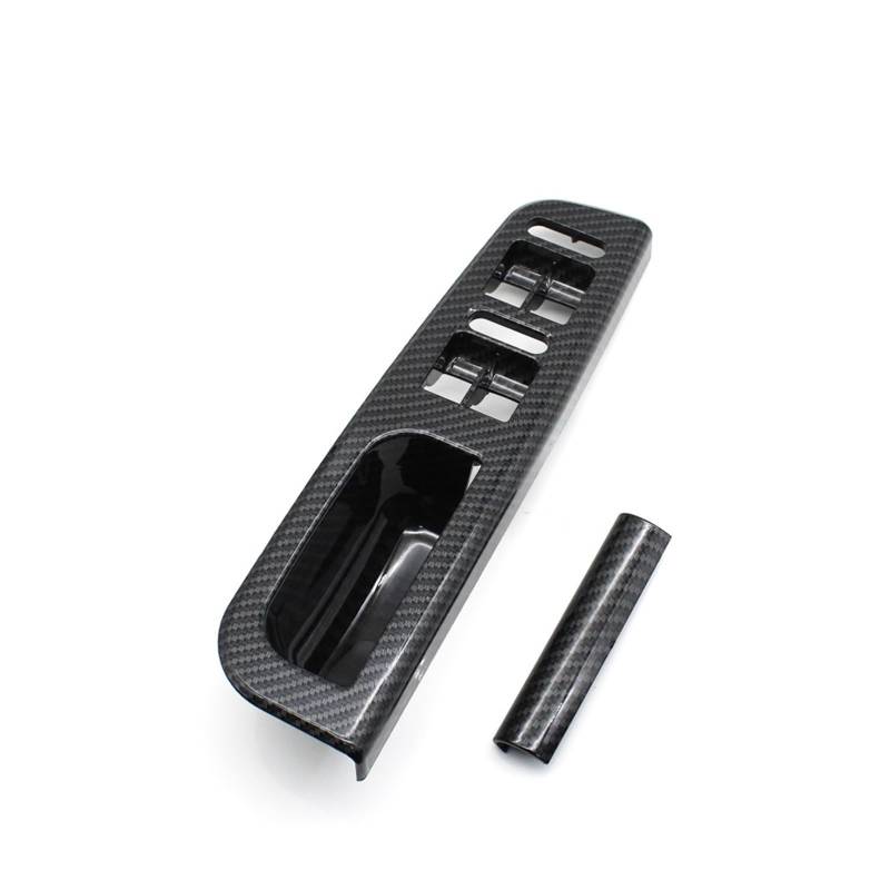 OWYTNRCJ Carbon Fiber LHD Auto Vorne Hinten Links Rechts Tür Pull Haltegriff Kompatibel for VW Bora Golf 4 MK4 Jetta 1999 2000 2001 2002 2003 2004(LHD 2PCS) von OWYTNRCJ