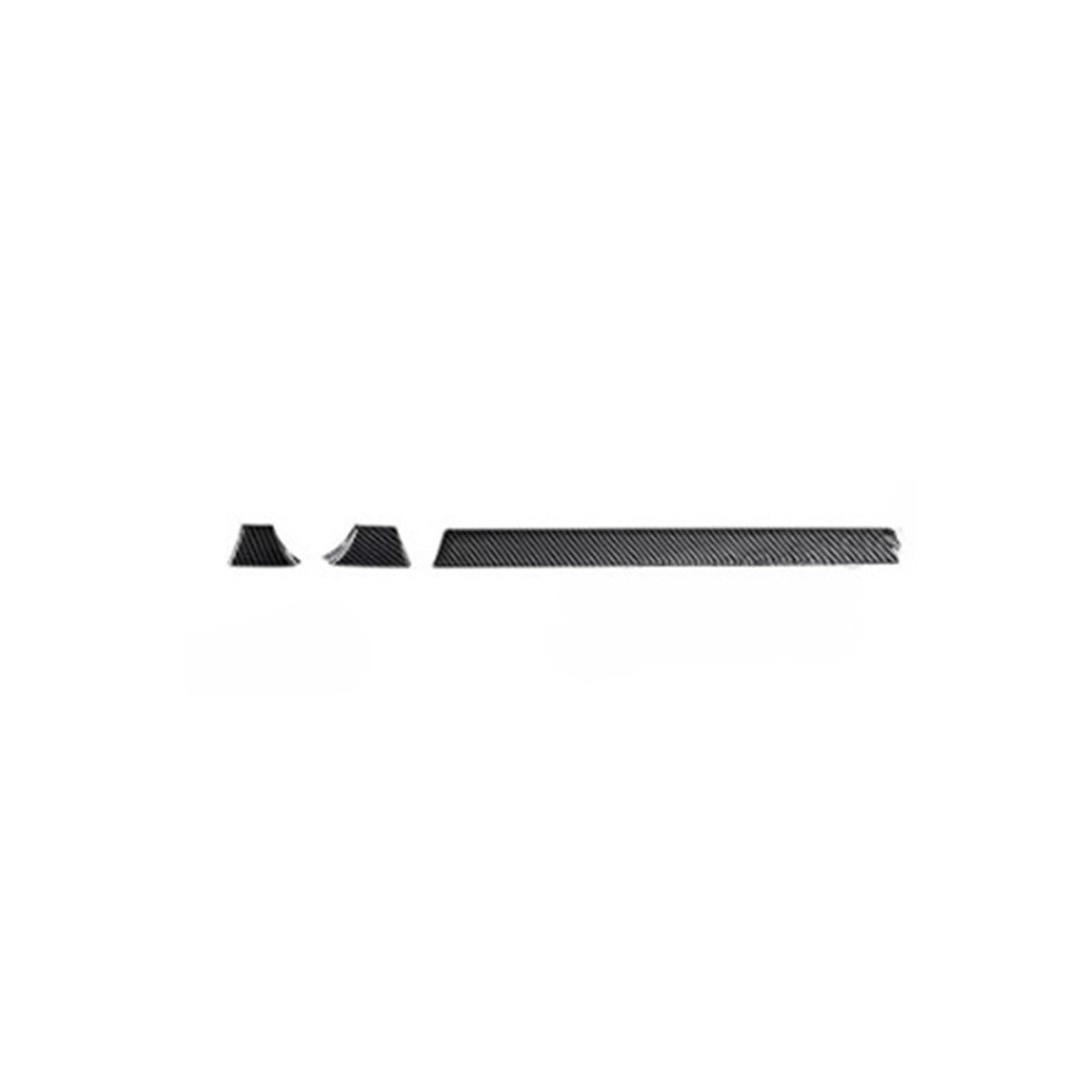 OWYTNRCJ Carbonfaser-Innenausstattungssatz, kompatibel mit Mazda6 Atenza, Mittelkonsole, Schaltknauf-Abdeckungsrahmen, hinterer Lüftungsrahmen, Fensterschalter-Knopfverkleidung(Center Console Trim) von OWYTNRCJ