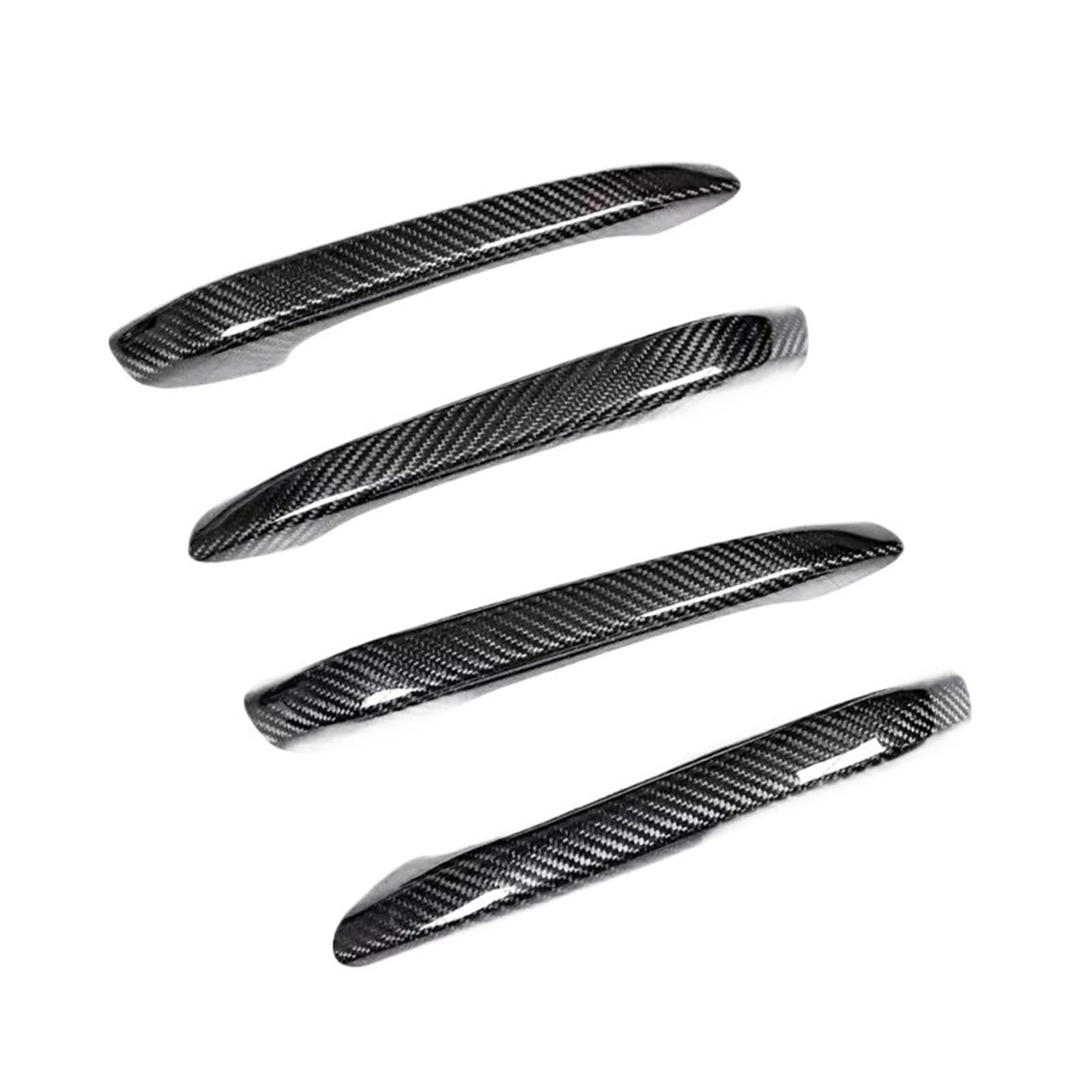OWYTNRCJ Cayenne 9Y0 Auto Dry Carbon Fiber Carbon Fiber Außentürgriff mit und ohne Löcher Kompatibel for Porsche 2018-UP(Without Holes) von OWYTNRCJ