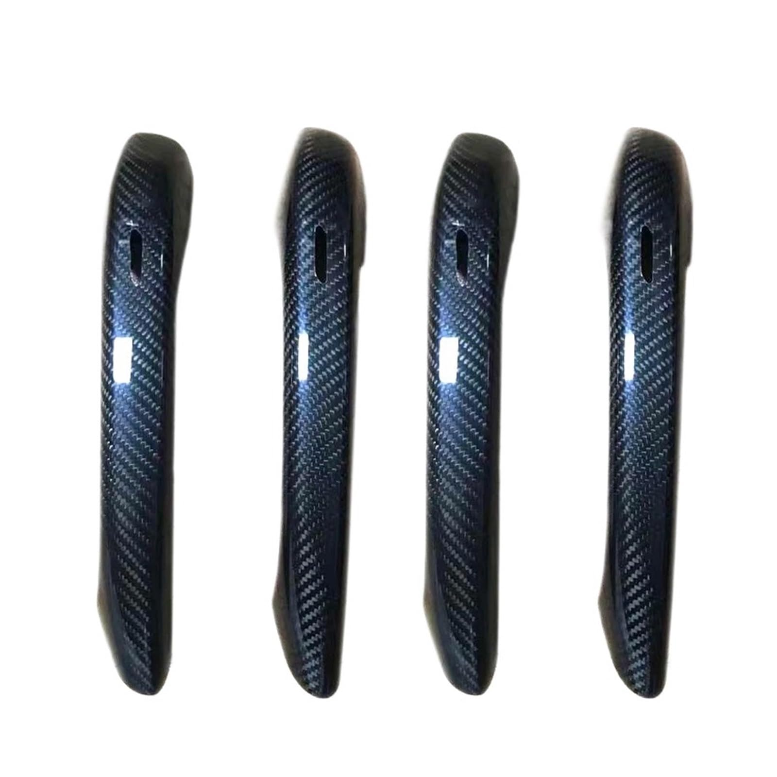 OWYTNRCJ Cayenne 9Y0 Auto Dry Carbon Fiber Carbon Fiber Außentürgriff mit und ohne Löcher Kompatibel for Porsche 2018-UP(with Holes) von OWYTNRCJ