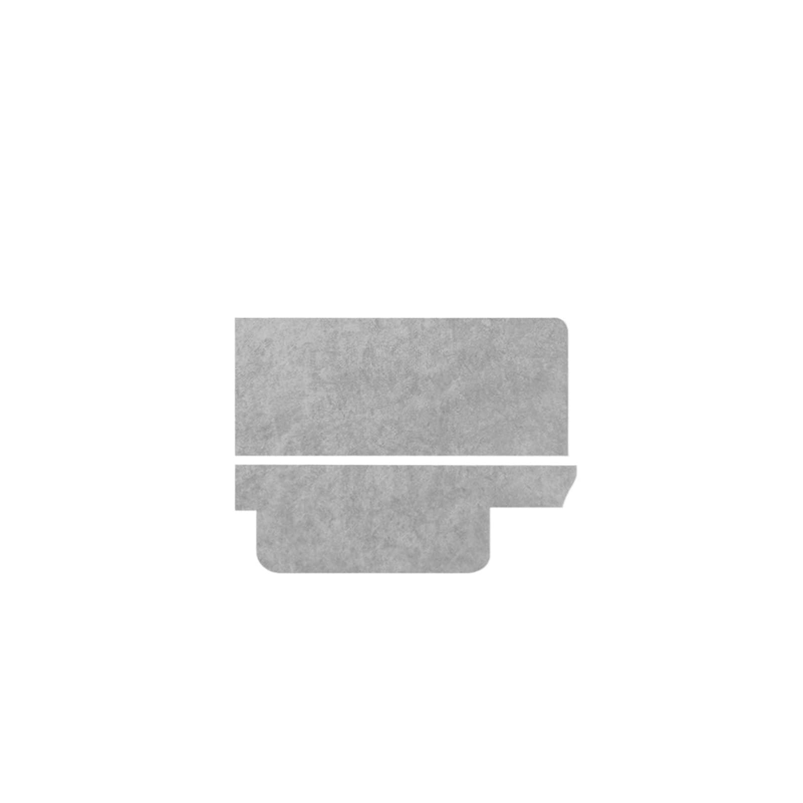 OWYTNRCJ Co-Pilot-Instrumentenkonsolen-Panel, kompatibel mit Tesla Model 3 2024, Zieraufkleber, Wildleder, Auto-Innenausstattung(Style A7) von OWYTNRCJ