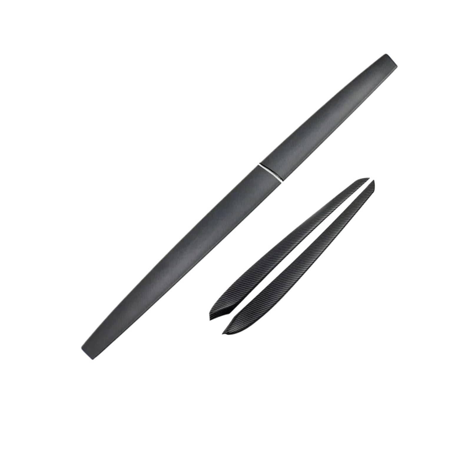 OWYTNRCJ Dekor Innenausstattung Türverkleidung Schutzabdeckung for Tesla Model Y HW4.0 2024 Model3 2023 Board Aufkleber(4pcs Matte Carbon,19-24 My) von OWYTNRCJ