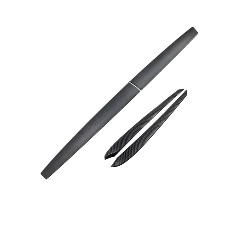 OWYTNRCJ Dekor Innenausstattung Türverkleidung Schutzabdeckung for Tesla Model Y HW4.0 2024 Model3 2023 Board Aufkleber(4pcs Matte Carbon,19-24 My) von OWYTNRCJ