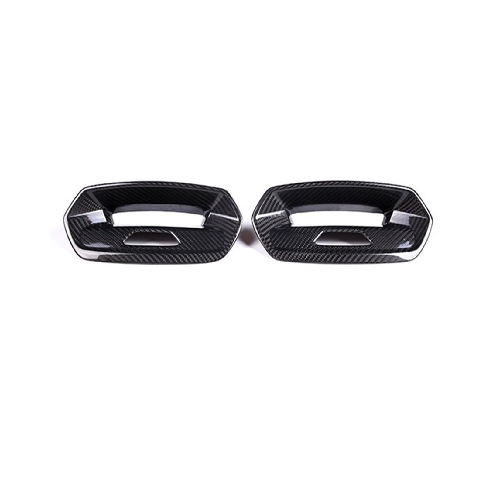OWYTNRCJ Echte Kohlefaser Auto Center Console Air Outlets Sitz Switch Panel Kompatibel for Lamborghini Urus Rahmenabdeckung Innenverkleidung Aufkleber Kit(Style 19) von OWYTNRCJ