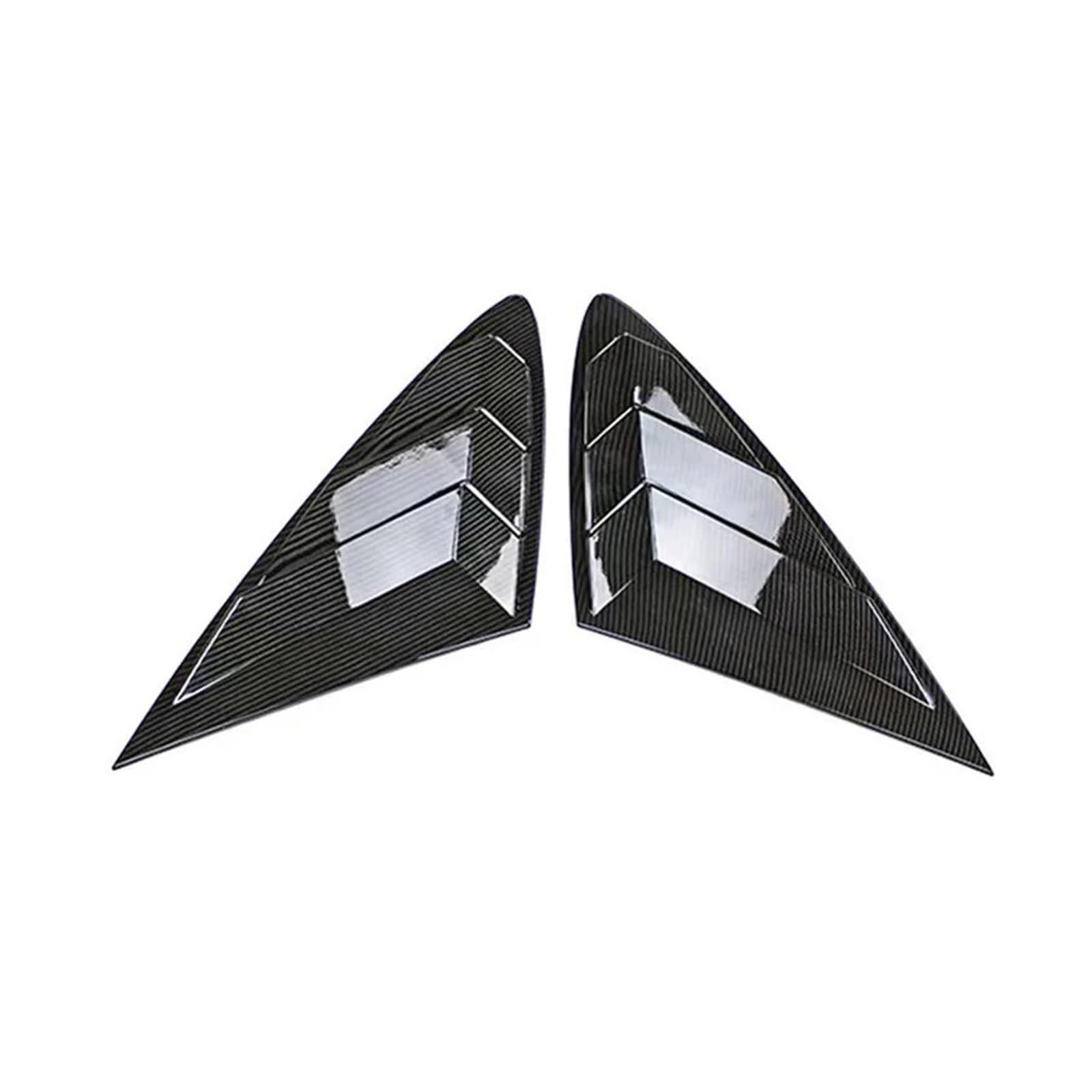 OWYTNRCJ Fensterrollladen Kompatibel for Hyundai Sonata DN8 2020 2021 2022 Autozubehör Auto-Hinterseitenabdeckungsverkleidung(Carbon Fiber) von OWYTNRCJ