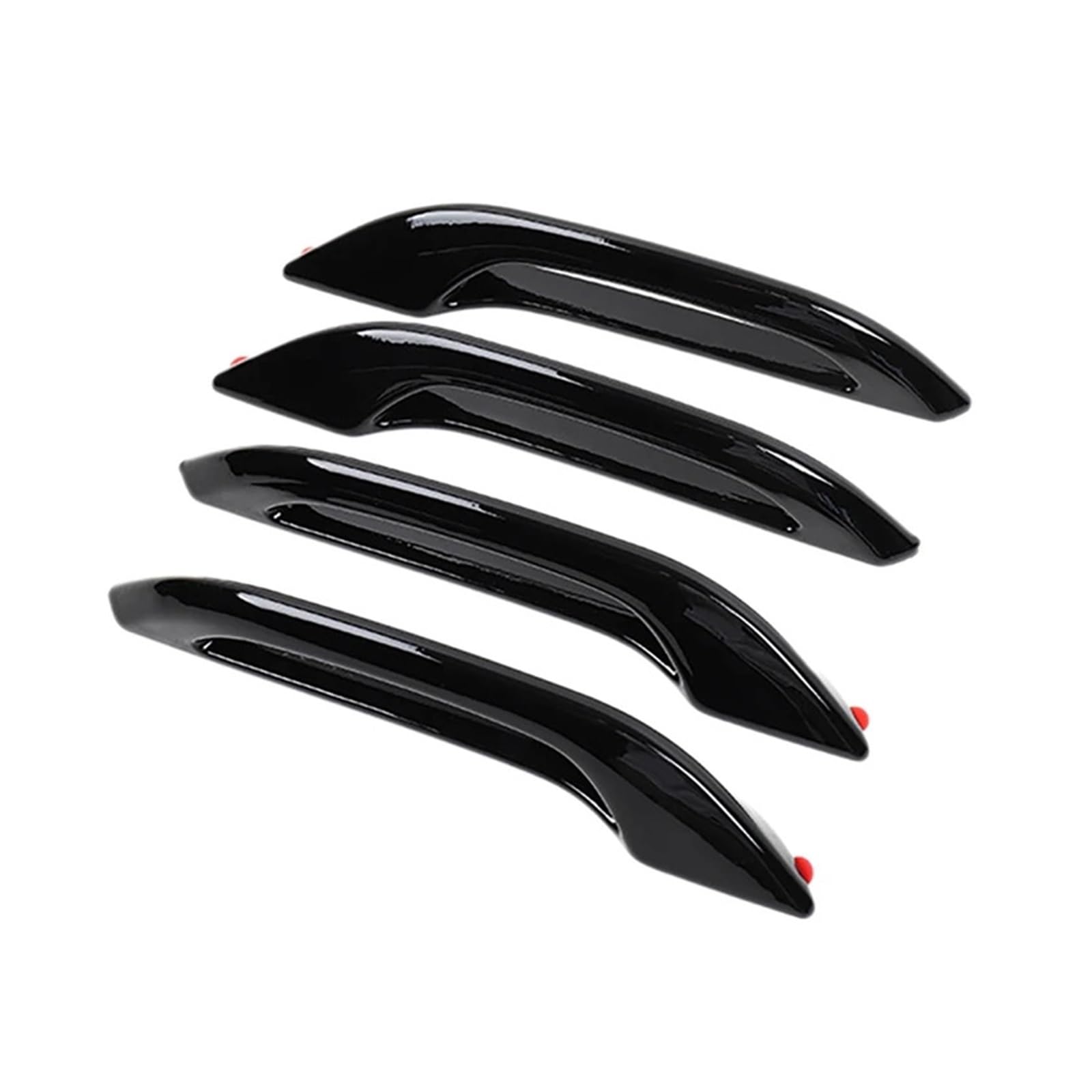 OWYTNRCJ Frostschutzgriff-Aufkleber, Patch-Abdeckung, Automodifikation, frostsicherer Türknauf, ABS, 4 Stück, Türgriffe, kompatibel mit Tesla Model 3 Y 2017–2024(4pcs Bright Carbon) von OWYTNRCJ