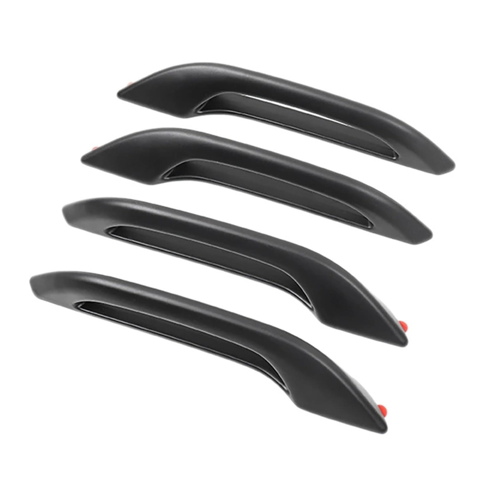 OWYTNRCJ Frostschutzgriff-Aufkleber, Patch-Abdeckung, Automodifikation, frostsicherer Türknauf, ABS, 4 Stück, Türgriffe, kompatibel mit Tesla Model 3 Y 2017–2024(4pcs Matte Black) von OWYTNRCJ