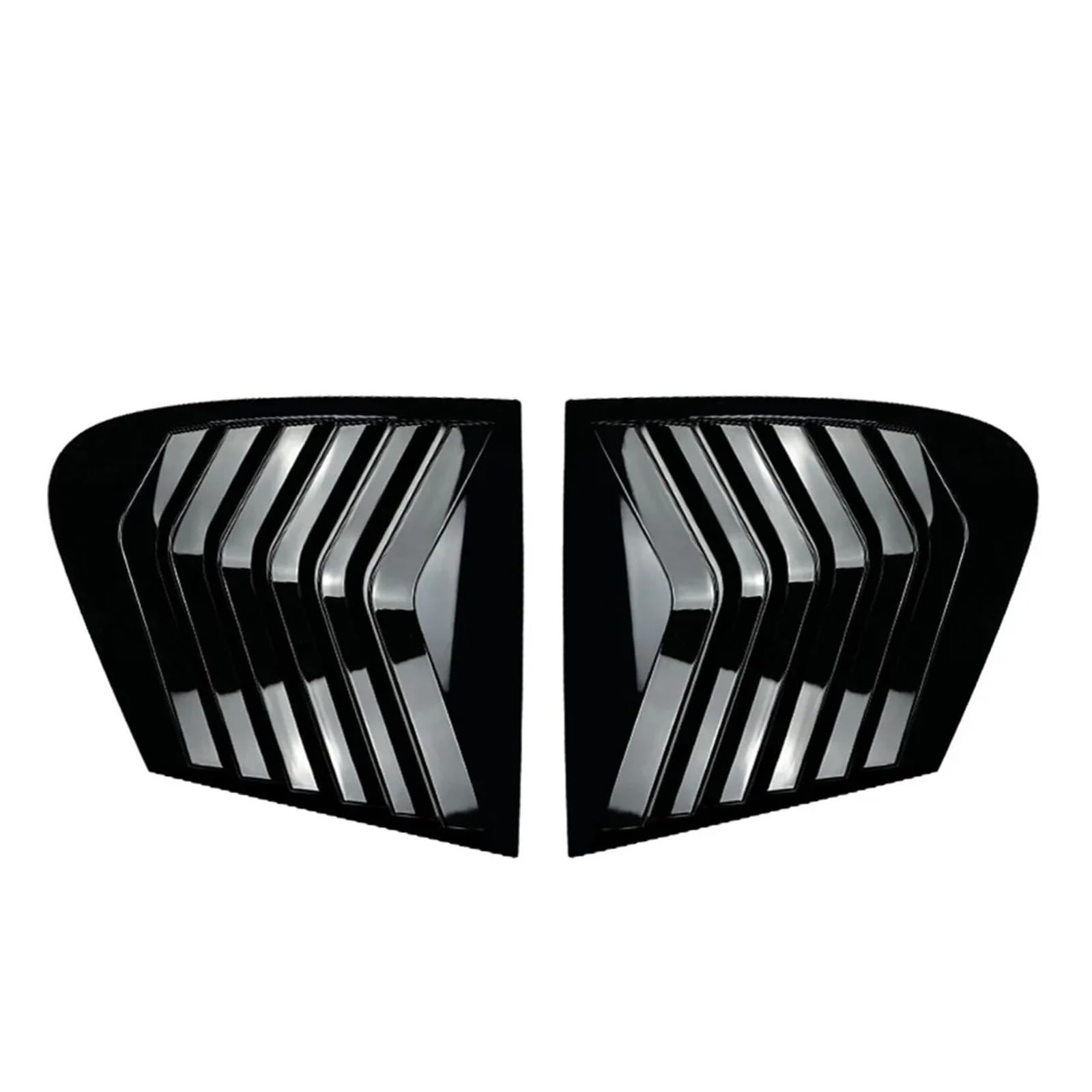 OWYTNRCJ Heckdiffusor kompatibel mit BMW F20 118i 120i Schrägheck Air Splitter F20 2011-2019 Paar Auto Seitenfenster Spoilerabdeckung(Glossy Black) von OWYTNRCJ