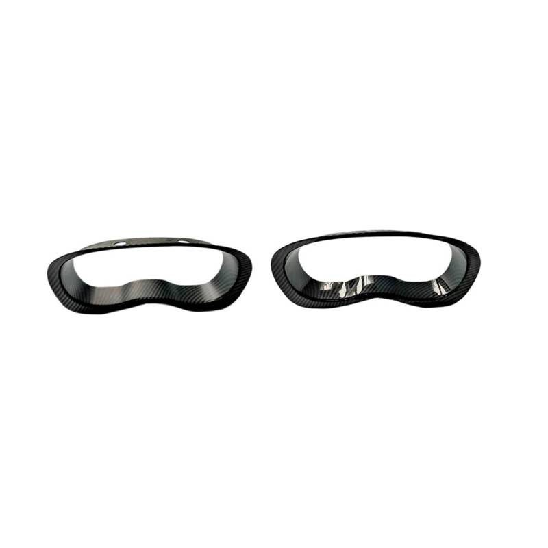 OWYTNRCJ Innen Geschwindigkeit Meter Display Rahmen Trim Abdeckung Kompatibel for Subaru Forester Impreza Levorg XV WRX Carbon Faser von OWYTNRCJ