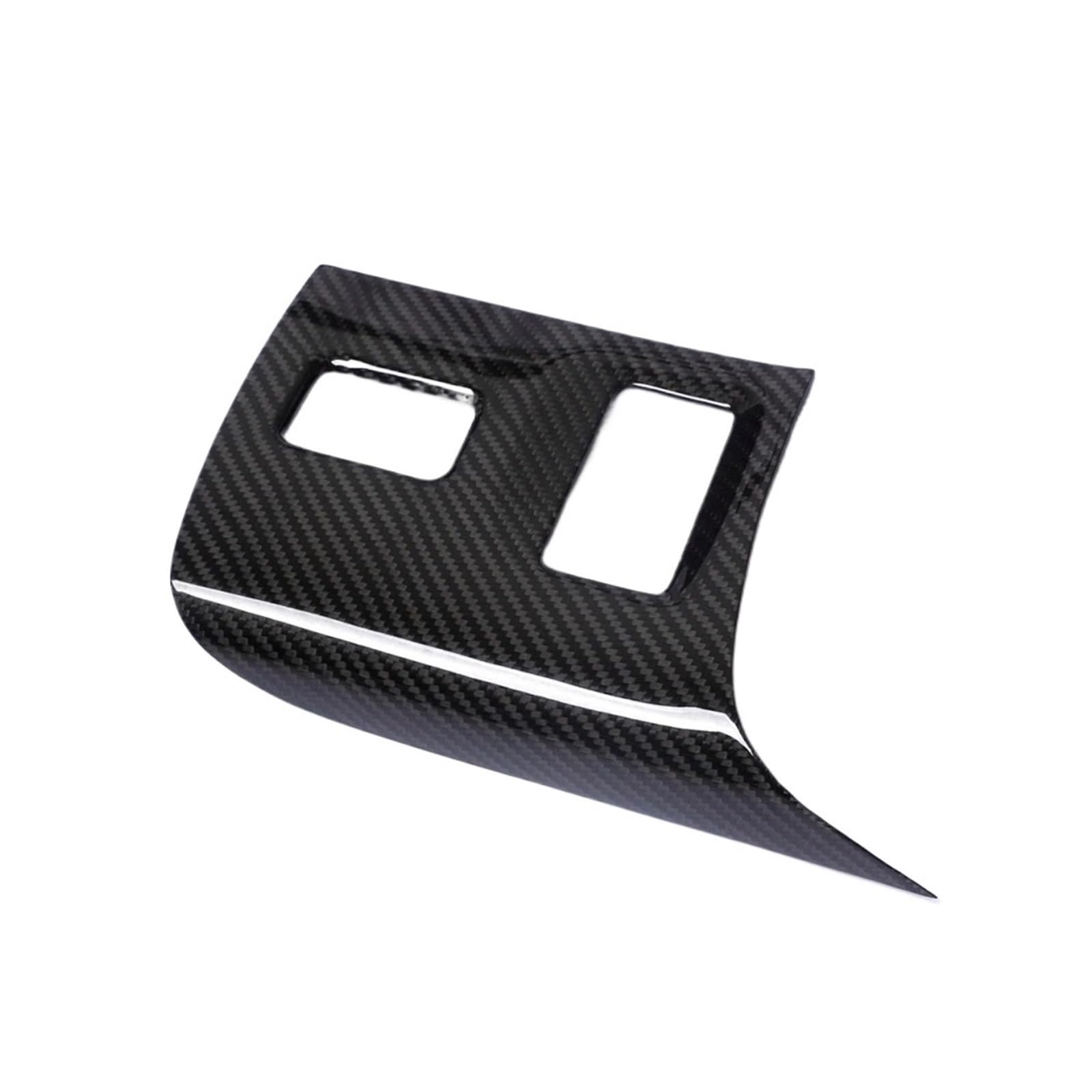 OWYTNRCJ Innen Modifizierter Sitz Kompatibel for Toyota Subaru BRZ GR86 2022-2023 Carbon Fiber Heizung Panel Aufkleber Carbon Zubehör(LHD Glossy Carbon) von OWYTNRCJ
