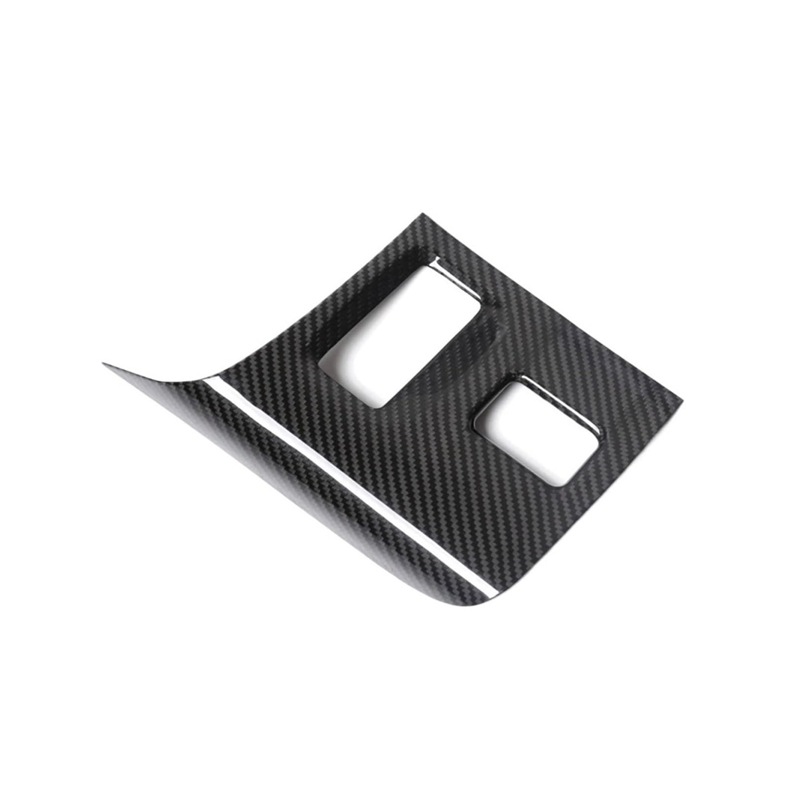 OWYTNRCJ Innen Modifizierter Sitz Kompatibel for Toyota Subaru BRZ GR86 2022-2023 Carbon Fiber Heizung Panel Aufkleber Carbon Zubehör(RHD Glossy Carbon) von OWYTNRCJ