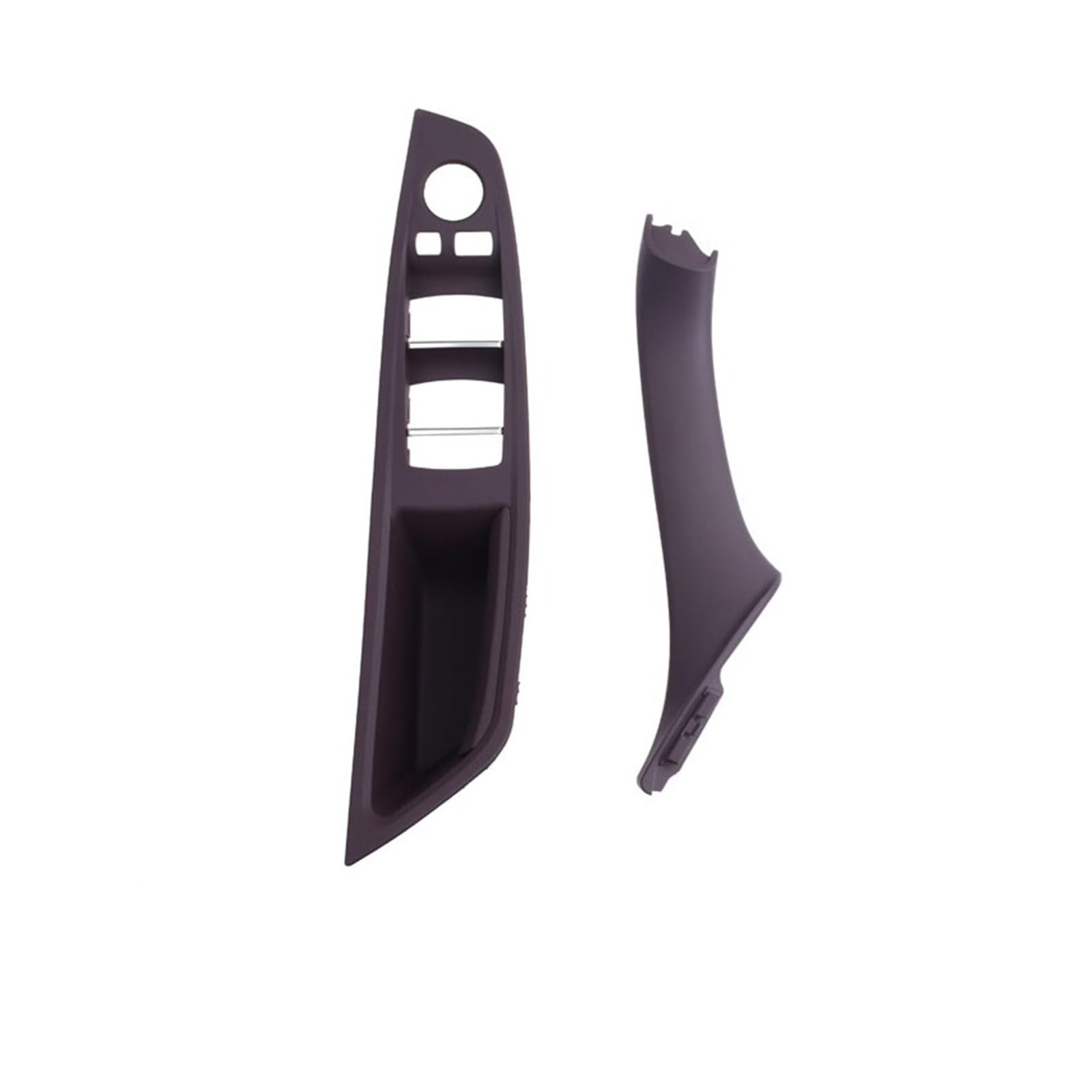 OWYTNRCJ Innenausstattung Vordertür Armlehne Panel Trim Pull Griff Set Ersatz Kompatibel for BMW 5 Series F10 F11 F18 520i 523i 525i 528i 535i(Moka LHD 2PCS) von OWYTNRCJ