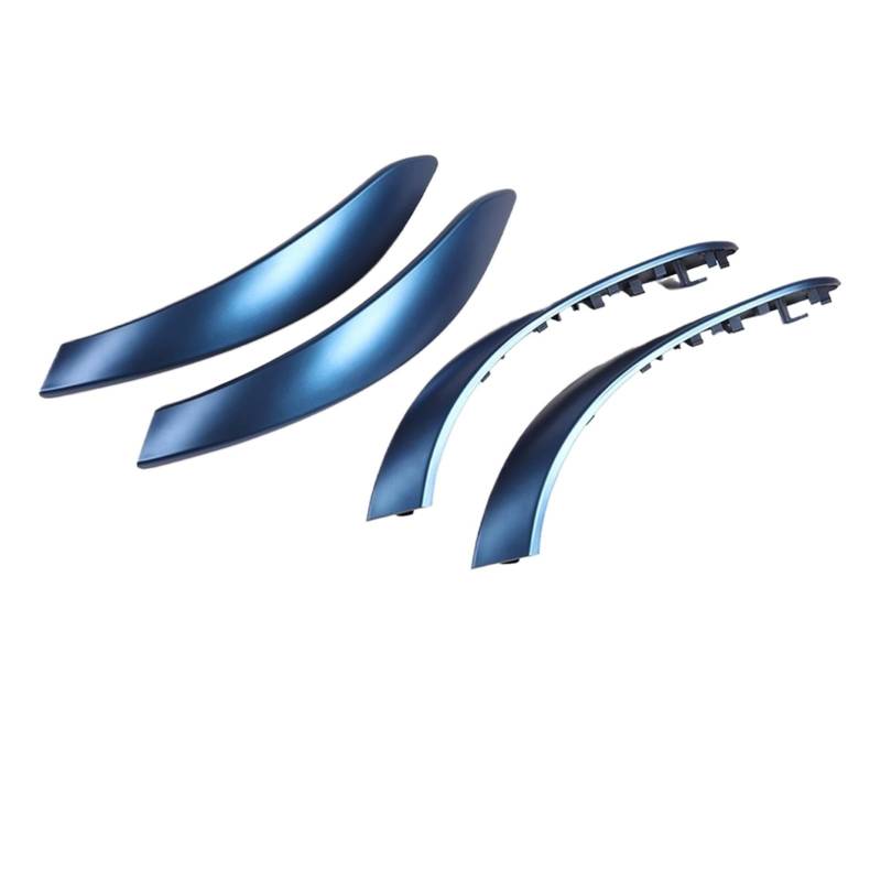 OWYTNRCJ Innentürgriff, äußere Zugverkleidung, Autozubehör, kompatibel mit BMW 3 4 3GT-Serie 2013–2018 F30 316d 318d 320d F31 320i 325d(Blue 4PCS) von OWYTNRCJ