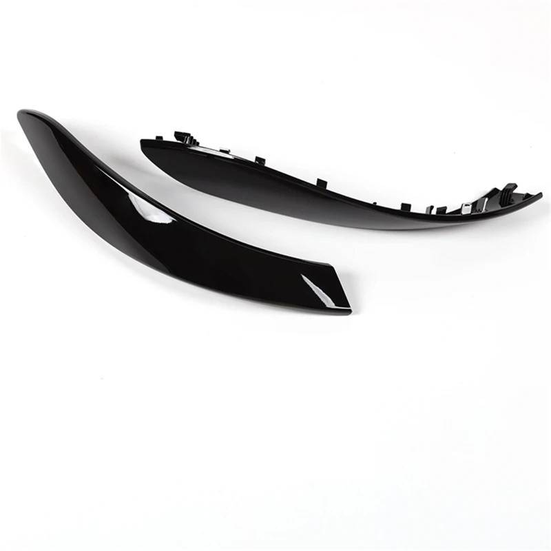 OWYTNRCJ Innentürgriff, äußere Zugverkleidung, Autozubehör, kompatibel mit BMW 3 4 3GT-Serie 2013–2018 F30 316d 318d 320d F31 320i 325d(Gloss Black 2PCS) von OWYTNRCJ