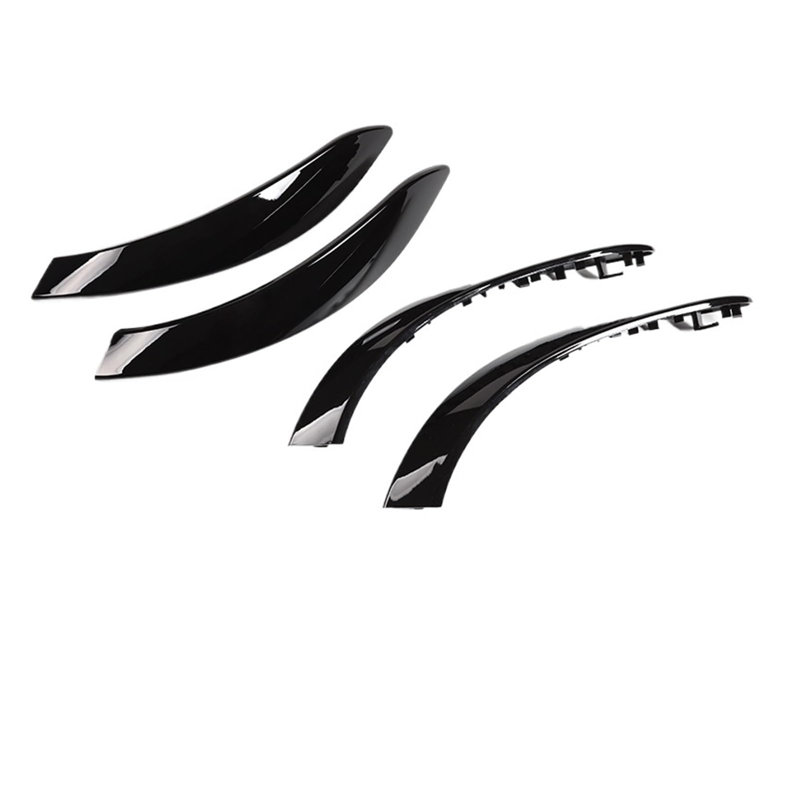 OWYTNRCJ Innentürgriff, äußere Zugverkleidung, Autozubehör, kompatibel mit BMW 3 4 3GT-Serie F30 316d 318d 320d F31 320i 325d 2013–2018(Gloss Black 4PCS) von OWYTNRCJ