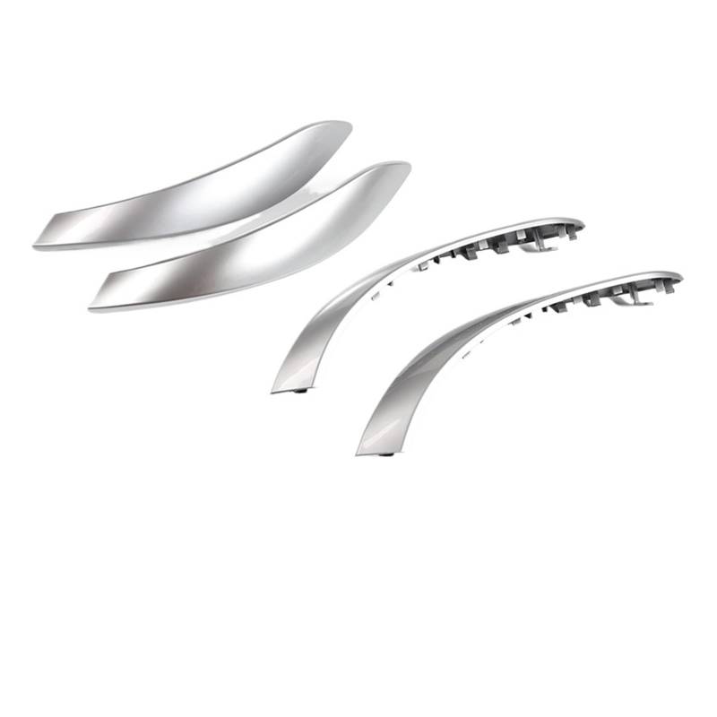 OWYTNRCJ Innentürgriff, äußere Zugverkleidung, Autozubehör, kompatibel mit BMW 3 4 3GT-Serie F30 316d 318d 320d F31 320i 325d 2013–2018(Sliver 4PCS) von OWYTNRCJ