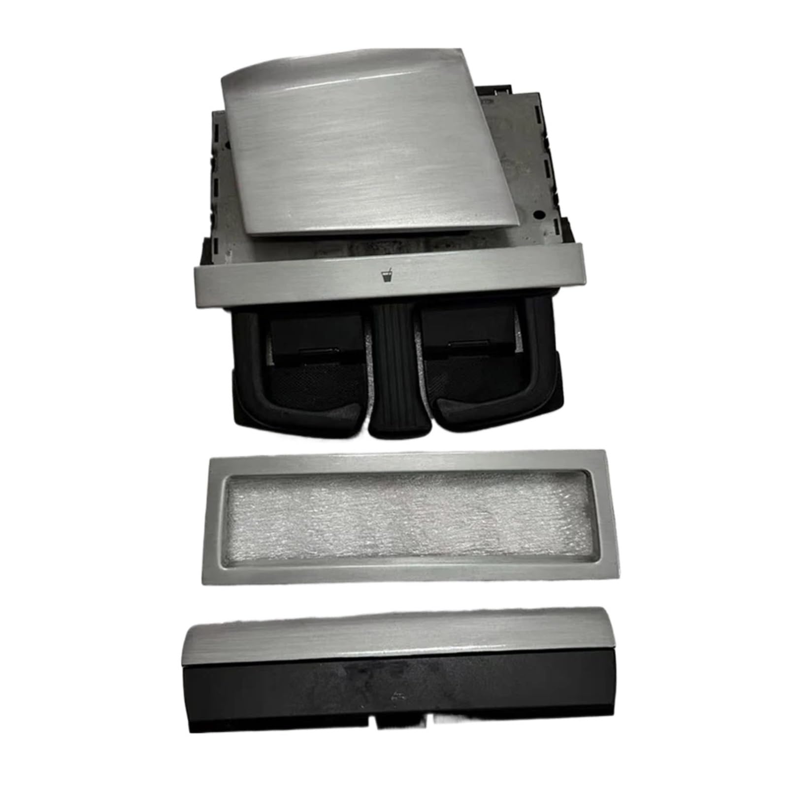 OWYTNRCJ Klimaanlage Radio Panel Rahmen Abdeckung Trim Kompatibel for VW Golf 4 Jetta Bora MK4 Center Control CD AC(Cup Marker B) von OWYTNRCJ