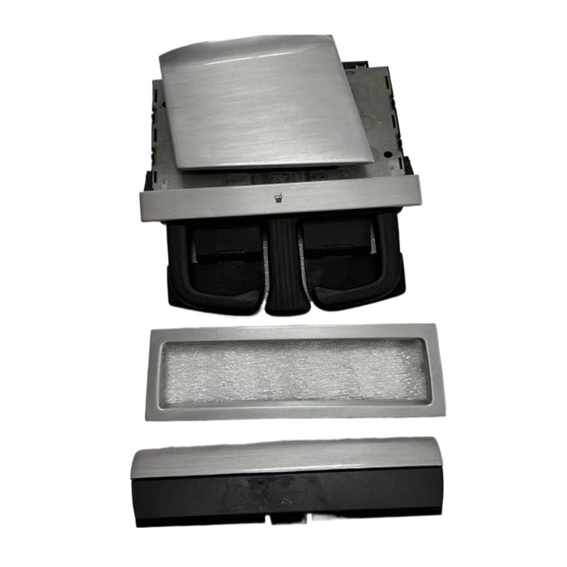 OWYTNRCJ Klimaanlage Radio Panel Rahmen Abdeckung Trim Kompatibel for VW Golf 4 Jetta Bora MK4 Center Control CD AC(Cup Marker B) von OWYTNRCJ