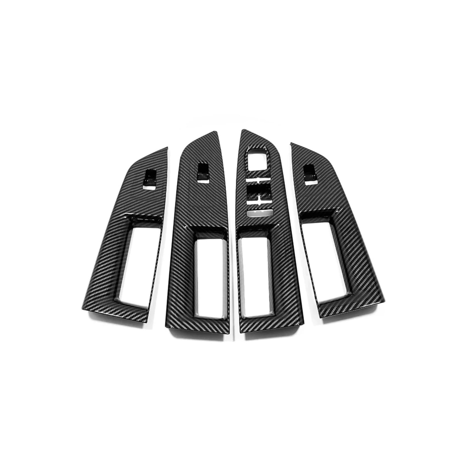 OWYTNRCJ LHD Innen Zubehör Tür Armlehne Fenster Schalter Kompatibel for VW Golf 8 MK8 2020 2022 Control Schutz Panel Abdeckung(3) von OWYTNRCJ