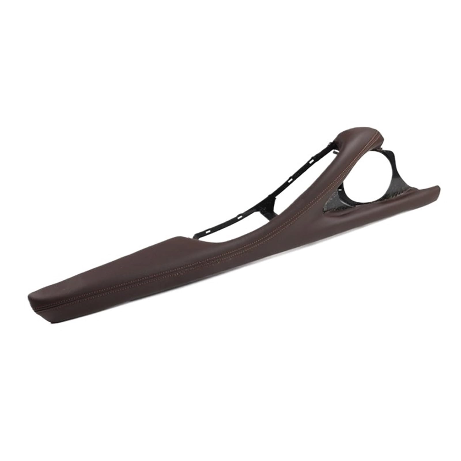 OWYTNRCJ LHD RHD Innentürgriff Armlehne Echtes Leder Außenrahmenhalterung Innentürverkleidung Zugbaugruppe Kompatibel for BMW 5 Series F10 F11(Mocha) von OWYTNRCJ