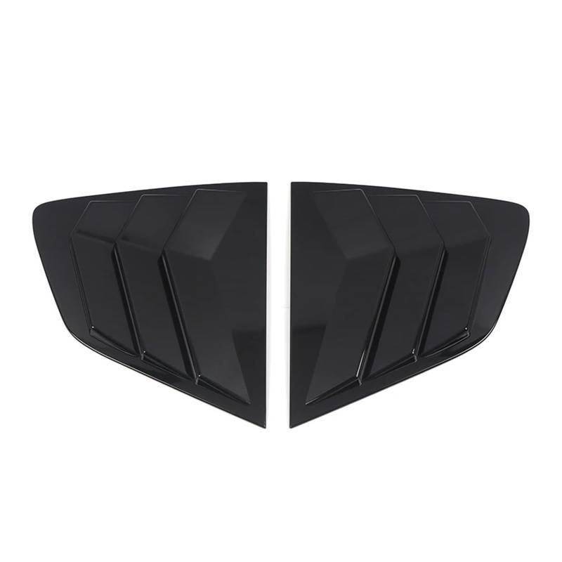 OWYTNRCJ Lamellenjalousien Kompatibel for Nissan Rogue X Trail T32 2014-2017-2020 Autozubehör ABS-Kohlefaser-Rückseitenfenster-Jalousie-Abdeckungsverkleidung(Black) von OWYTNRCJ