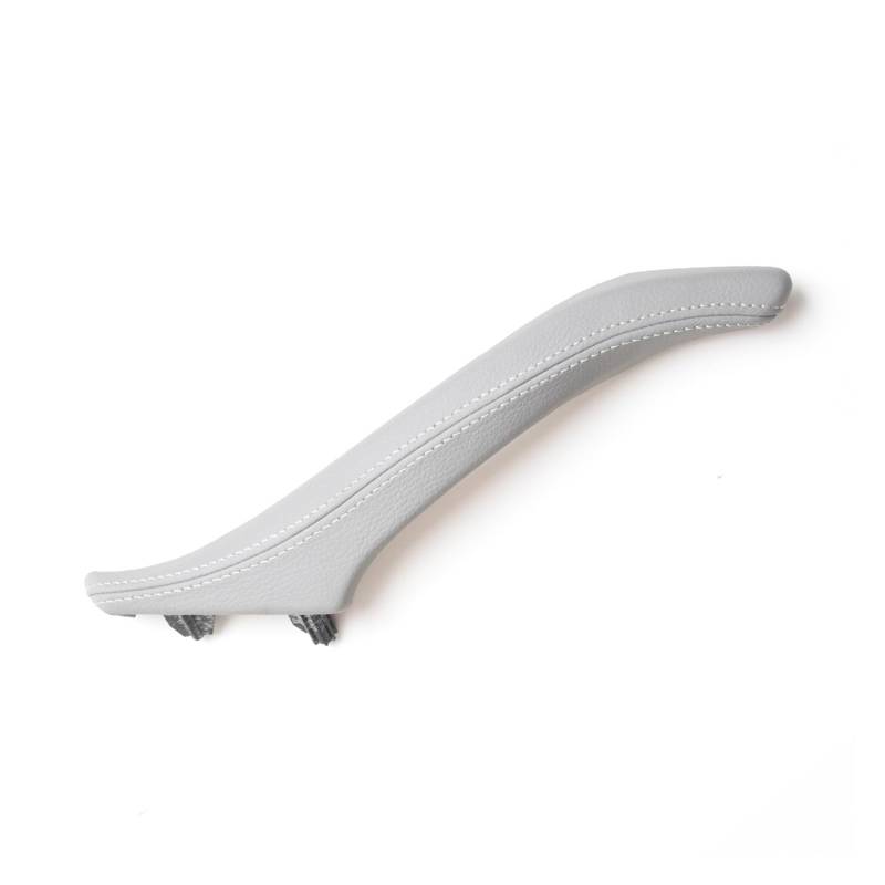 OWYTNRCJ Links Rechts Innen Passagier Tür Leder Pull Griff Montage Kompatibel for BMW 5 Series F10 F11 F18 520i 523i 525i 528i 535i(Left Grey) von OWYTNRCJ