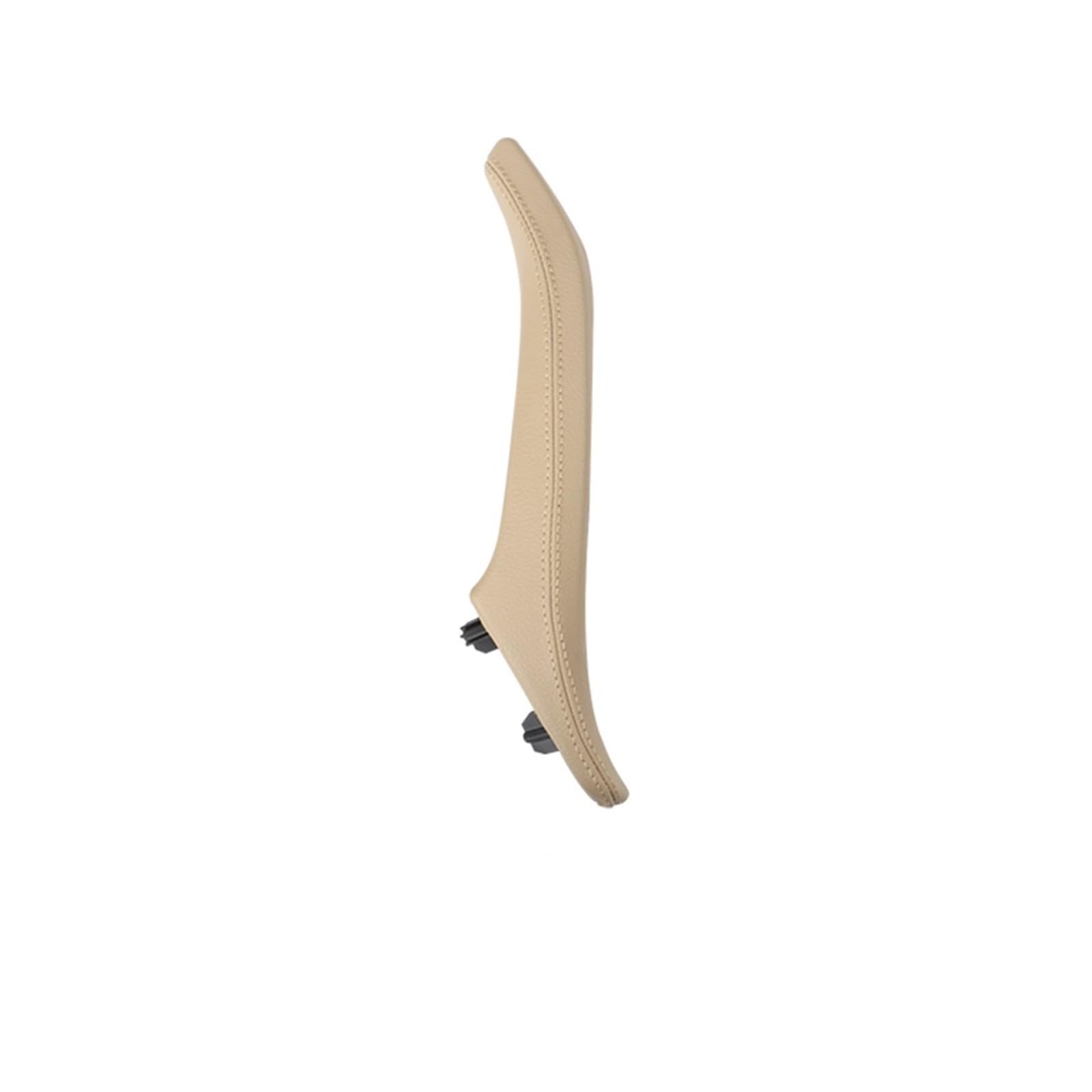 OWYTNRCJ Links Rechts Innen Passagier Tür Leder Pull Griff Montage Kompatibel for BMW 5 Series F10 F11 F18 520i 523i 525i 528i 535i(Right Beige) von OWYTNRCJ