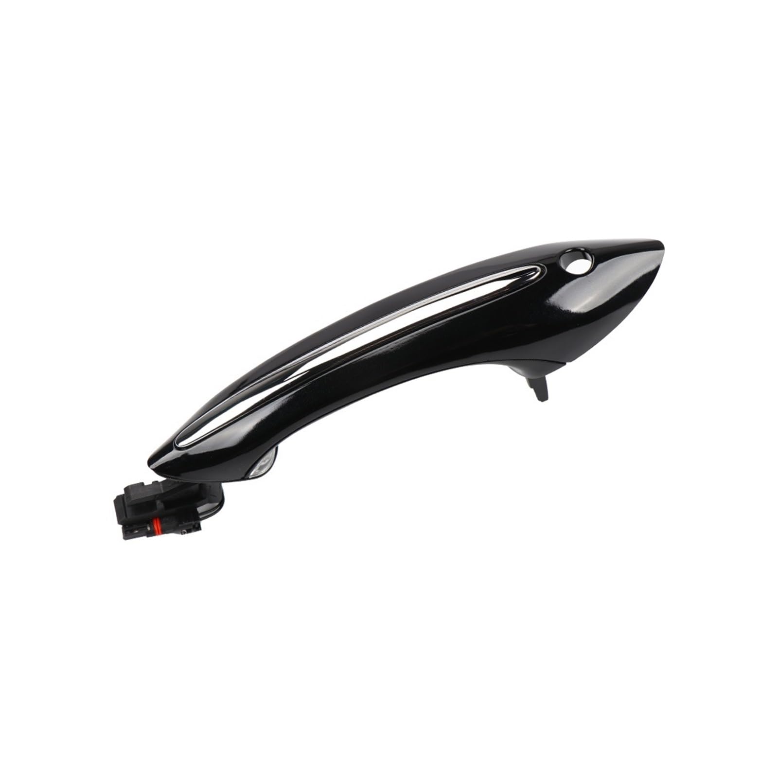 OWYTNRCJ Schwarz Braun Weiß Außentürgriff Außentürgriff 51217231931 Kompatibel for BMW 5 6 7 Serie F10 F07 F02 525 528 530 535 730(Black Front Left) von OWYTNRCJ
