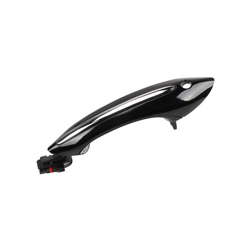 OWYTNRCJ Schwarz Braun Weiß Außentürgriff Außentürgriff 51217231931 Kompatibel for BMW 5 6 7 Serie F10 F07 F02 525 528 530 535 730(Black Front Left) von OWYTNRCJ