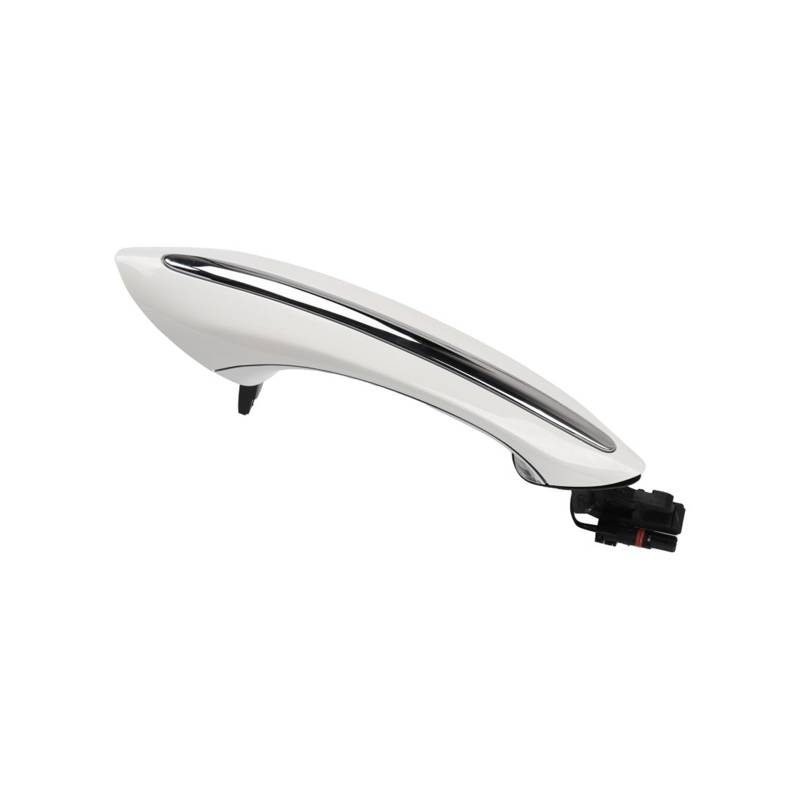 OWYTNRCJ Schwarz Braun Weiß Außentürgriff Außentürgriff 51217231931 Kompatibel for BMW 5 6 7 Serie F10 F07 F02 525 528 530 535 730(White Front Right) von OWYTNRCJ