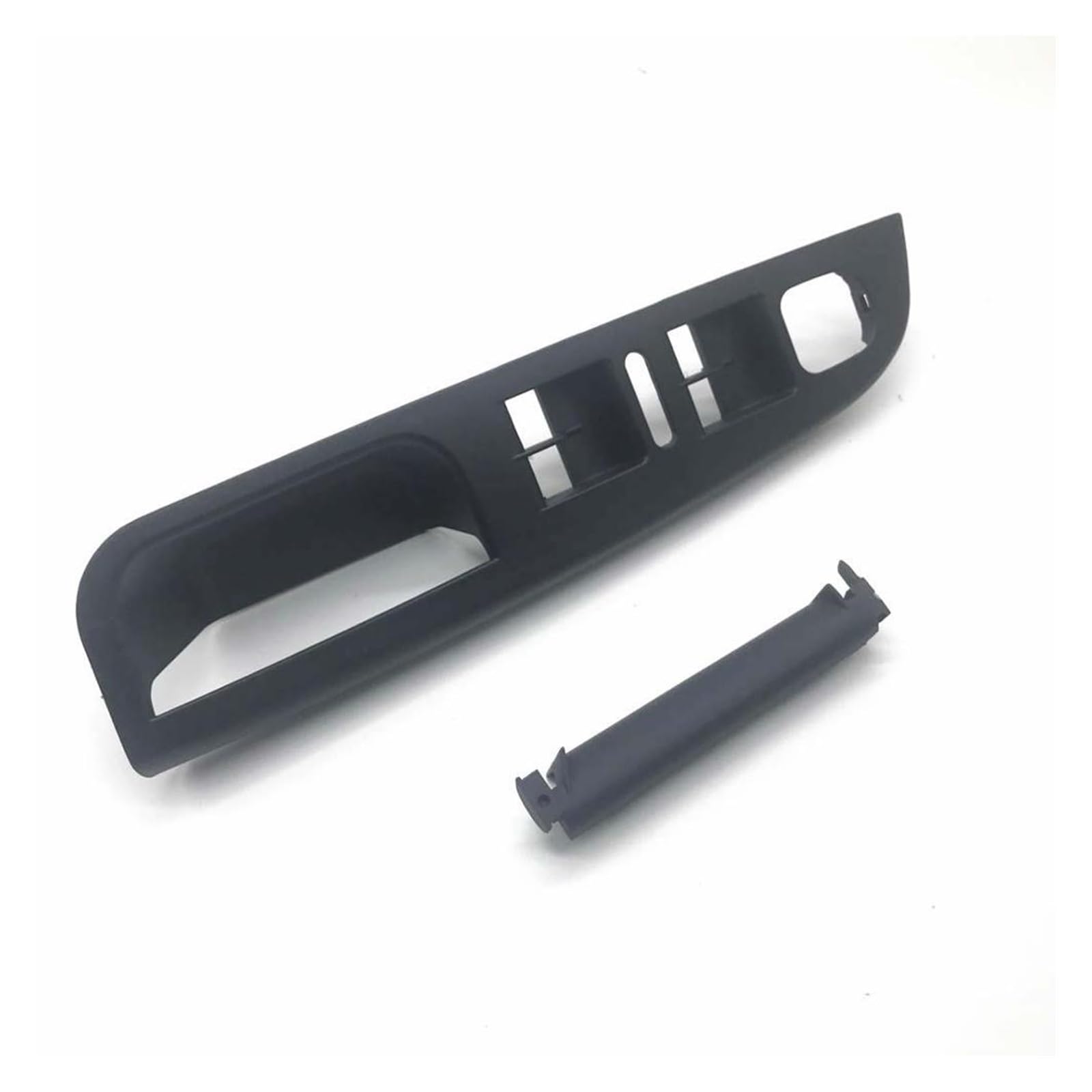 OWYTNRCJ Schwarz Farbe Innen Tür Griff Greifen Abdeckung Set Kompatibel for VW Golf 5 GTI MK5 Jetta MK5(2 pcs) von OWYTNRCJ