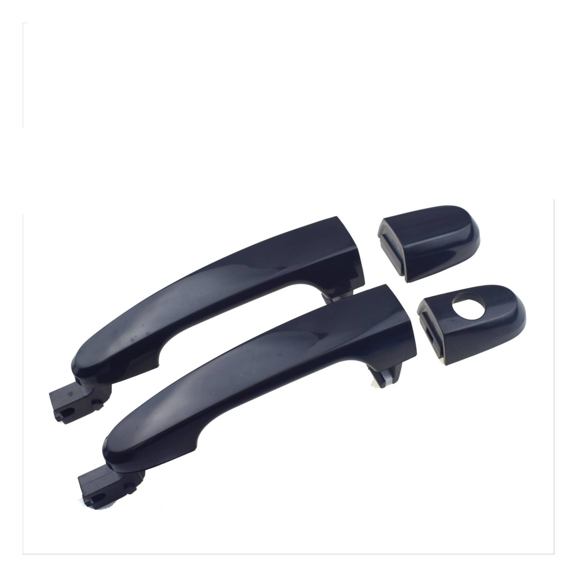 OWYTNRCJ Schwarzer Außentürgriff for Auto oder mit Sockel vorne/hinten/Links Fahrer/rechts Beifahrer, kompatibel mit Kia Sportage 2.0L 2.7L 2005-2010(2 Pcs Front LH RH) von OWYTNRCJ