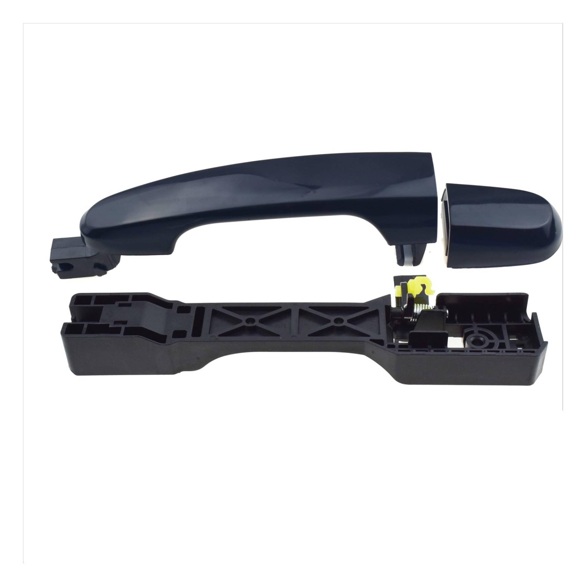 OWYTNRCJ Schwarzer Außentürgriff for Auto oder mit Sockel vorne/hinten/Links Fahrer/rechts Beifahrer, kompatibel mit Kia Sportage 2.0L 2.7L 2005-2010(Rear Right Base Kit) von OWYTNRCJ