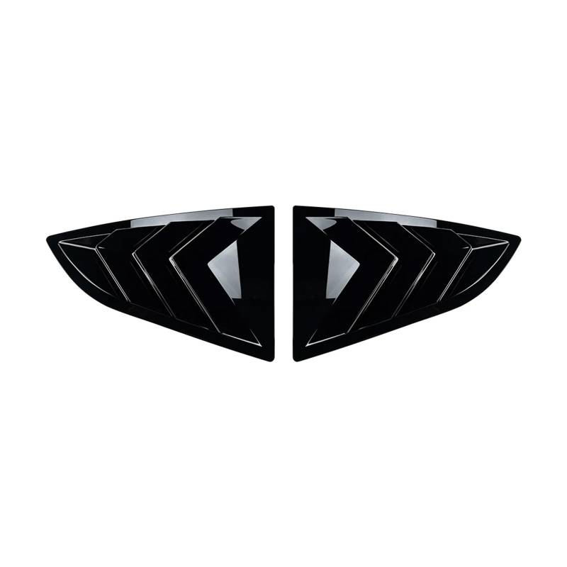 OWYTNRCJ Seitenjalousie-Verschluss Kompatibel for Toyota GR86 Subaru BRZ 2022 Auto-Heckscheibenverkleidung Carbonfaser-Look Schwarz glänzend Windschutzscheibenschatten(Grass Green) von OWYTNRCJ