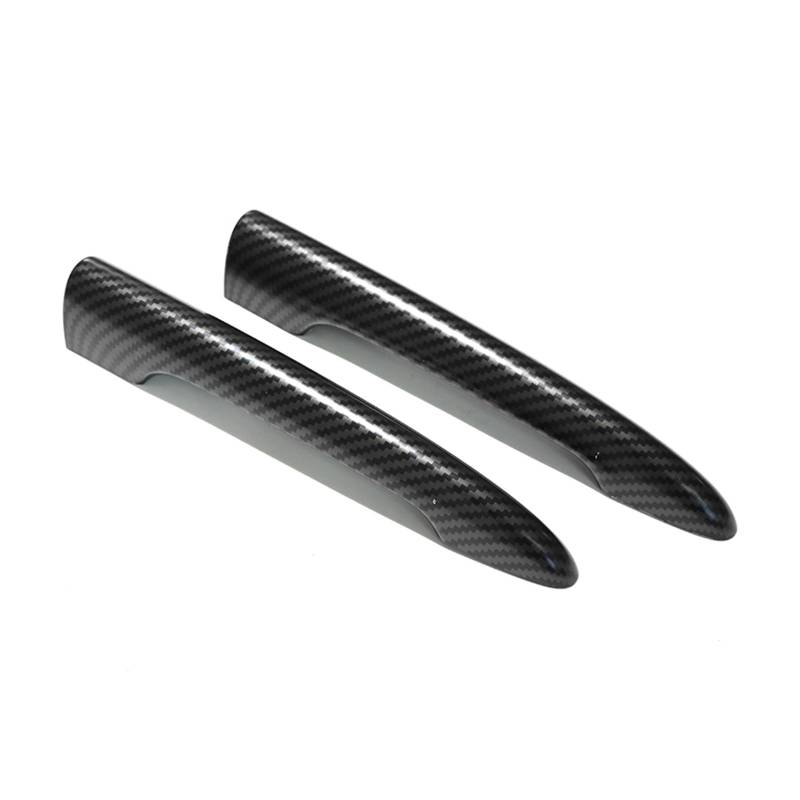 OWYTNRCJ Union Jack Außendekoration Kofferraum Hecktürgriff Aufkleber Abdeckung Kompatibel for MINI JCW F54 R55 Clubman Zubehör 2 Teile/Satz(Dark Grey,F54) von OWYTNRCJ