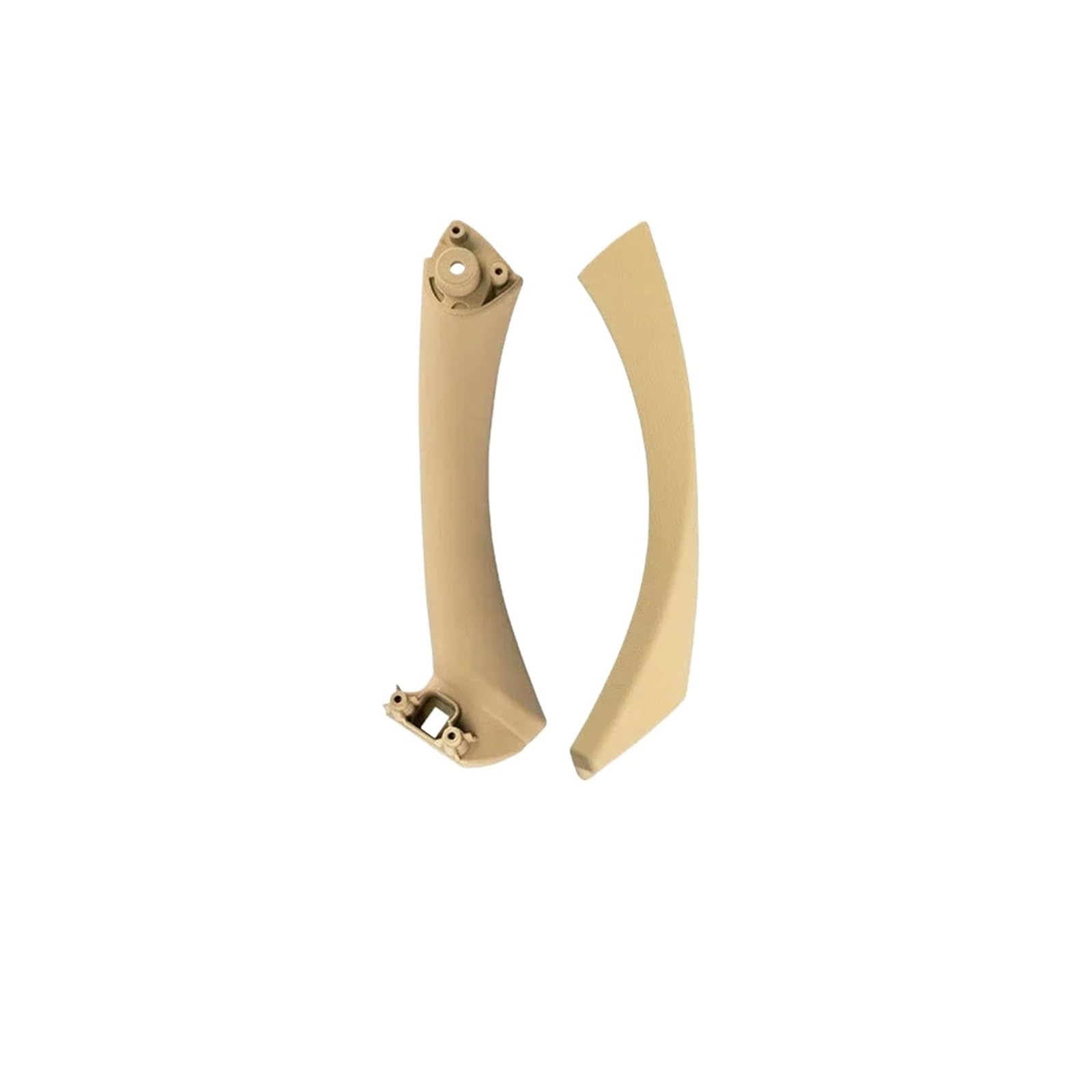 OWYTNRCJ Verbesserte Abdeckung for den Innentürgriff, Ersatzteil, kompatibel mit BMW 3er E90 E91 E92 E93 316 318 320 325 328i 2005–2012(1pc Left Beige) von OWYTNRCJ
