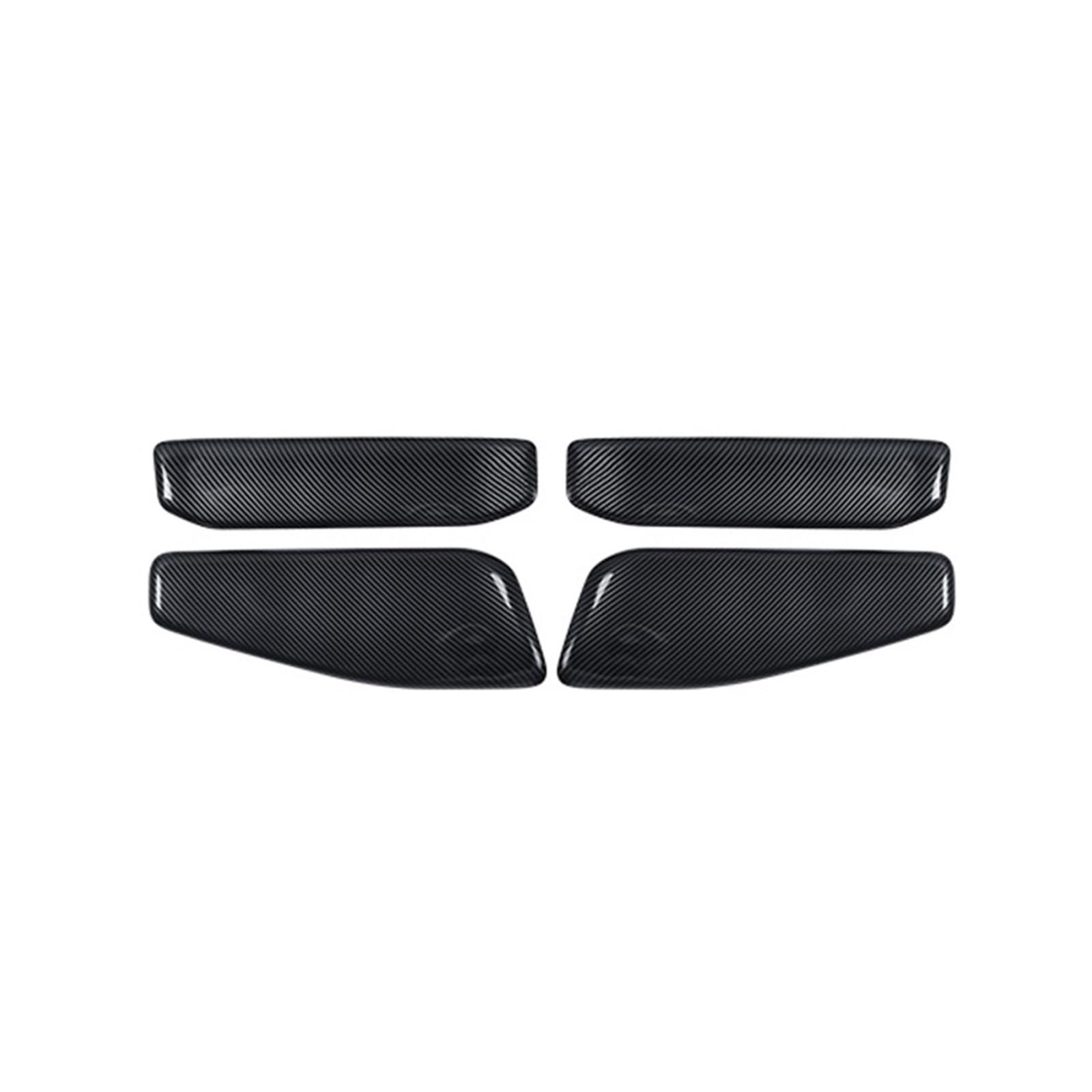 OWYTNRCJ Verbessertes Innenzubehör, kompatibel mit Toyota Land Cruiser 250 2024 2025 Prado LC250 1958 First Edition, Autotür-Dekorationsabdeckung(Fiber Pattern) von OWYTNRCJ