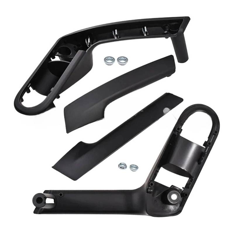 OWYTNRCJ Vorne Links Rechts Auto Innen Tür Griff Mit Halte Abdeckung 6N0867197B 6N0867198B Kompatibel for VW Polo 6N 6N2 1999-2002(Front Left Right) von OWYTNRCJ