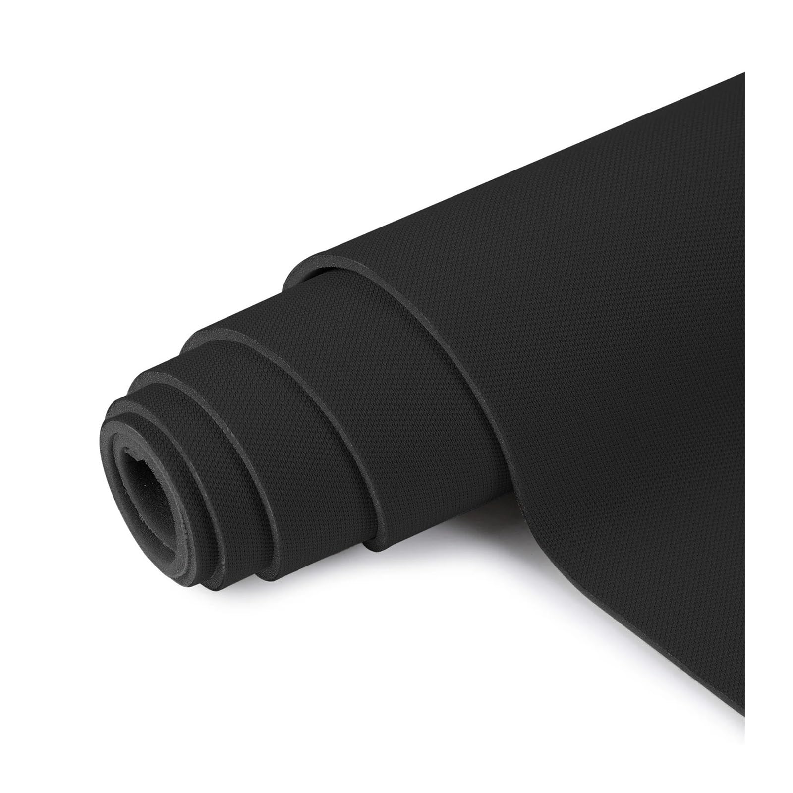 OWYTNRCJ Wildleder-Autodachhimmelstoff mit 1 8-Zoll-Schaumstoffrückseite, kompatibel mit Auto-LKW-Innendachhimmel, DIY-Ersatz, schützt vor Ag(Black,360x60 inch) von OWYTNRCJ
