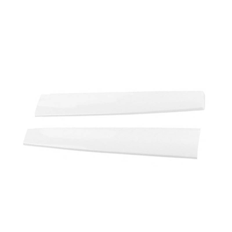 OWYTNRCJ Zierleiste for die Tür des zentralen Bedienfelds mit Wasserbecher for Tesla Model Y 3, Farbe Weiß, Modifikation von Autoinnenausstattung(Dashboard 2 in one,Model Y 2023) von OWYTNRCJ