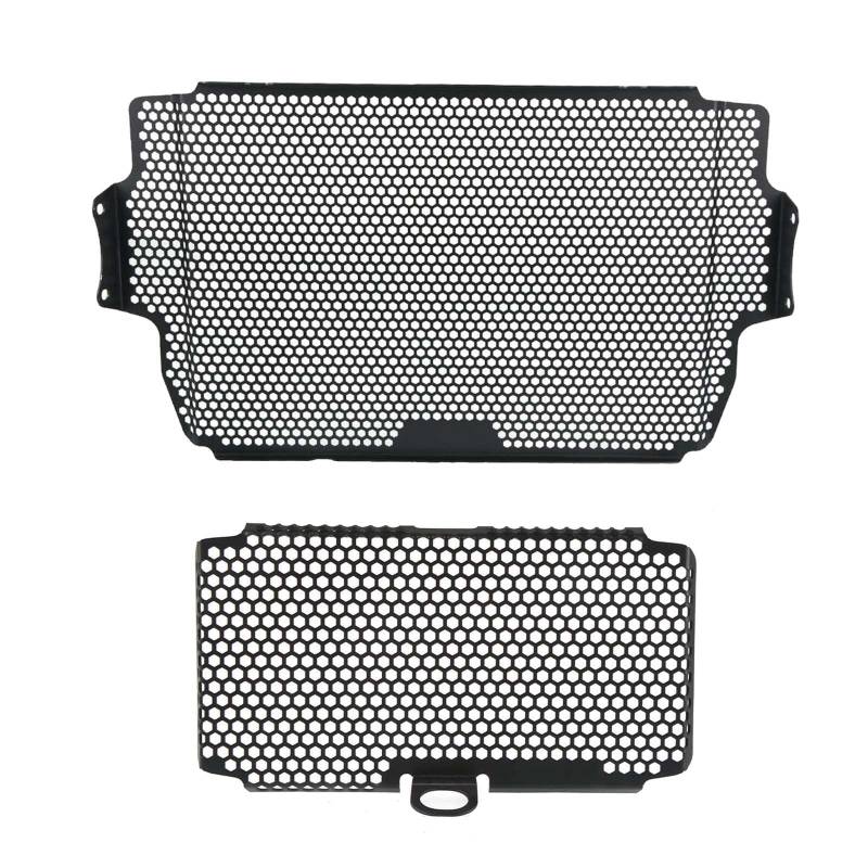 OXLLONE Motorrad Kühlerabdeckung Aluminium Kühlerschutz Schutzgitter Öl Kit-Schutz für Multistrada 950 2017-2021 Multistrada 1200 S 2015-2017 von OXLLONE