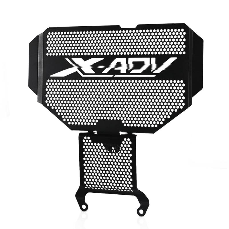 OXLLONE XADV 750 Motorrad Aluminium Kühlerabdeckung für X ADV 750 XADV 750 X-ADV 750 2021 2022 2023 2024 2025-Schwarz von OXLLONE