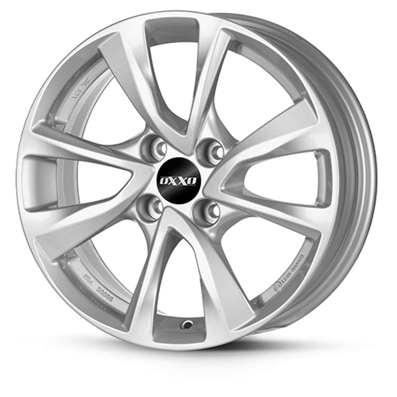 OXXO WHEELS OBERON 4 silber 6.5Jx16 4x108 ET38 von OXXO WHEELS