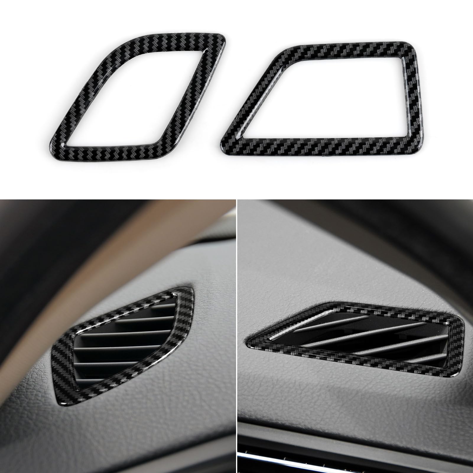 2PCS Auto Aufkleber ABS Kohlefaser Trim Kompatibel mit BMW 5er F10 F11 2011 2012 2013 2014 2015 2016 Zubehör 2PCS Auto Aufkleber ABS Kohlefaser Trim Kompatibel mit BMW 5er F10 F11 2011 2012 2013 2014 2015 2016 Zubehör von OYDDL