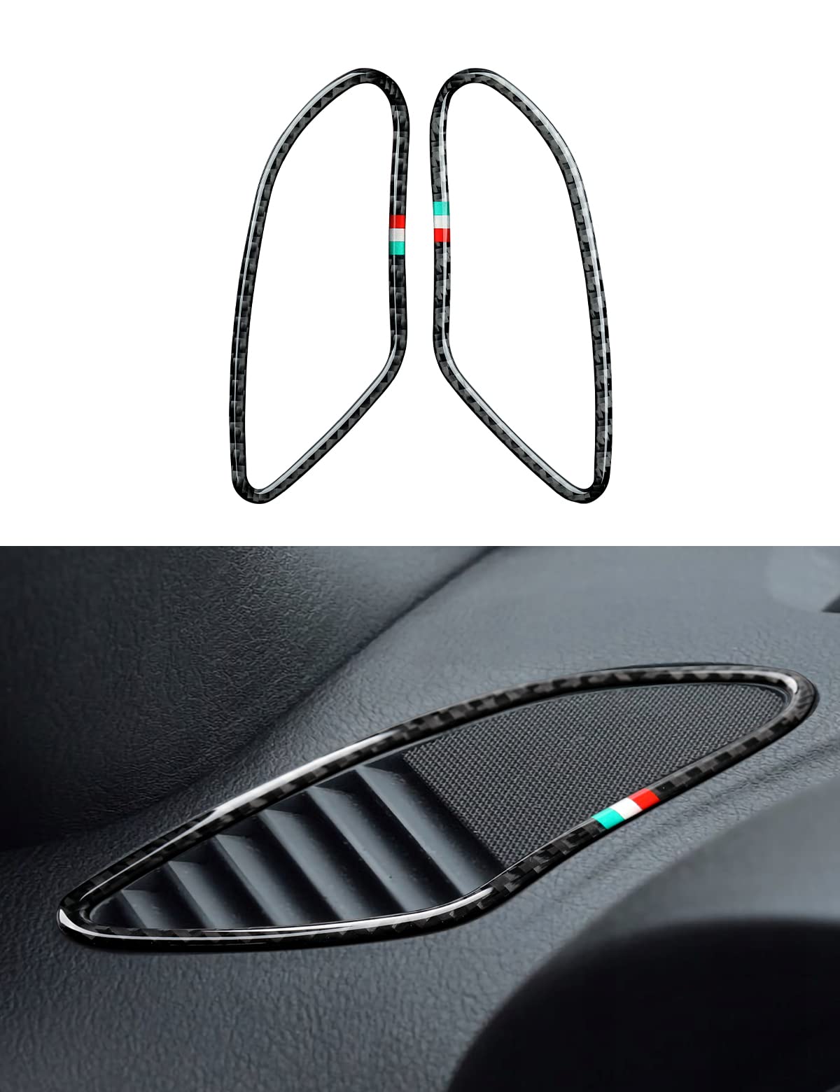 OYDDL 2PCS Auto Luftauslass Air Vent Aufkleber Trim Cover Kohlfaser Kompatibel mit Alfa Romeo 159 939 2004 2005 2006 2007 2008 2009 2010 2011 Interieur Zubehör OYDDL 2PCS Auto Luftauslass Air Vent Aufkleber Trim Cover Kohlfaser Kompatibel mit Alfa Romeo 159 939 2004 2005 2006 2007 2008 2009 2010 2011 Interieur Zubehör von OYDDL